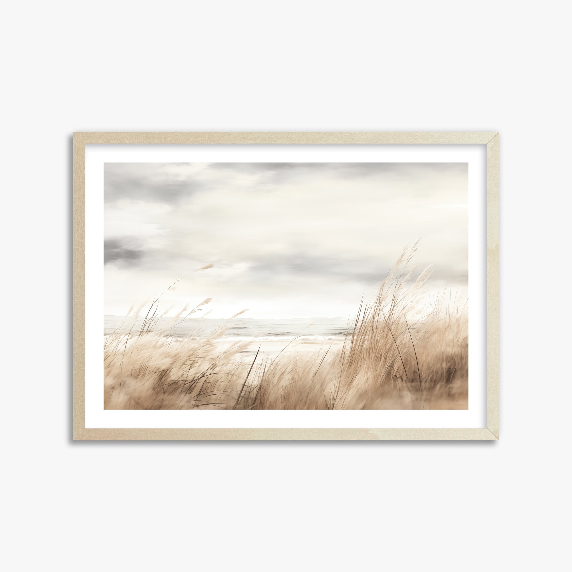 Whispers of the Dunes, 50x70cm Framed Poster With Lime Wood Frame