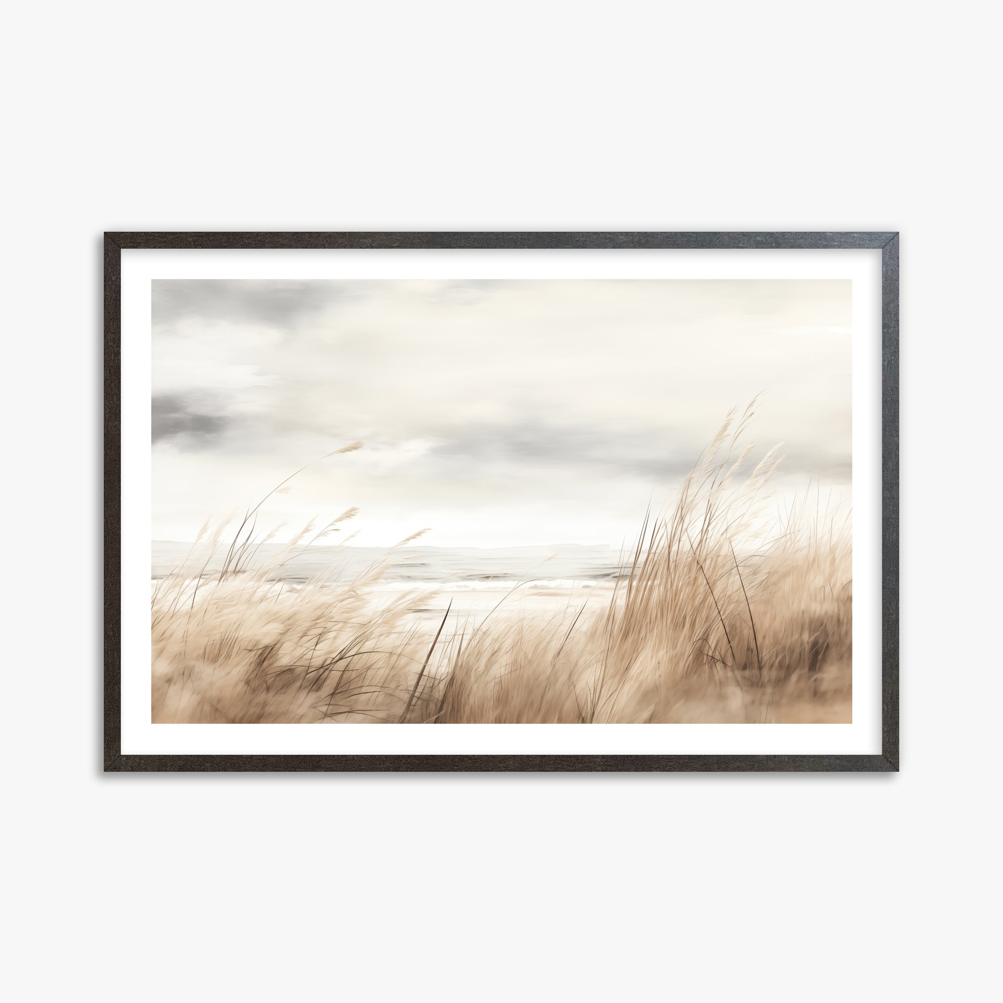 Whispers of the Dunes, 61x91cm Framed Poster With Espresso Frame