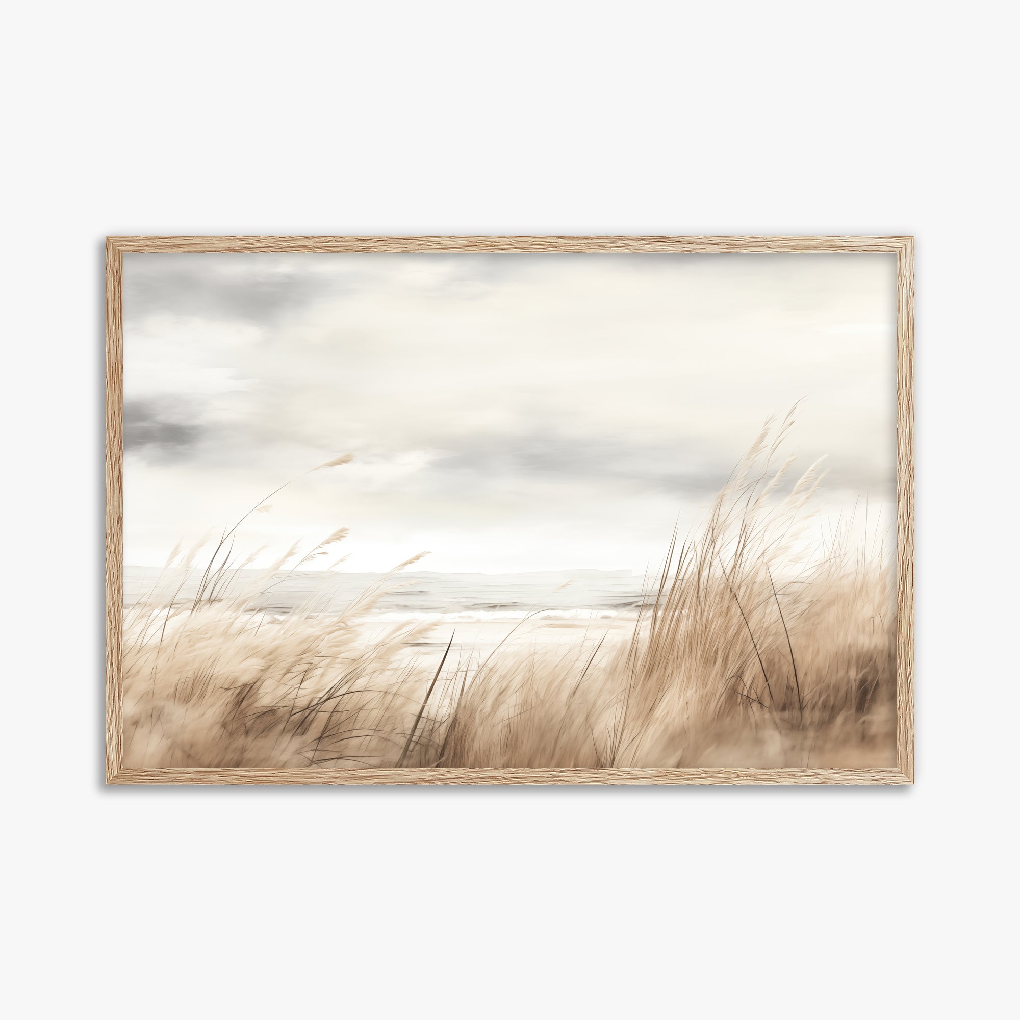 Whispers of the Dunes, 61x91cm Framed Poster With Raw Oak Frame