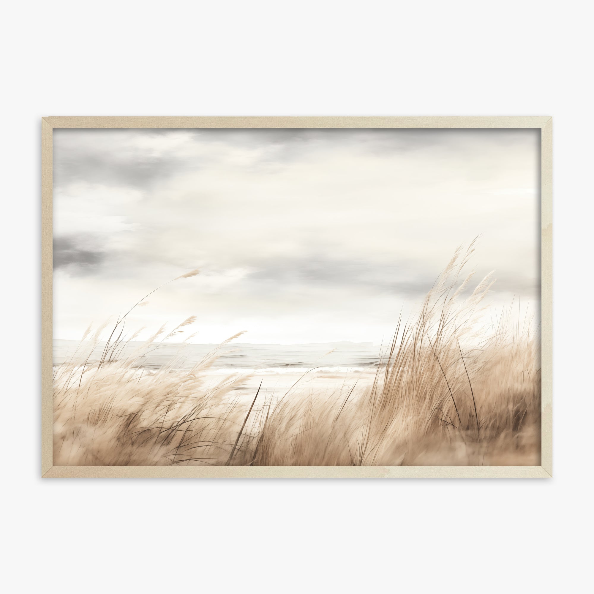 Whispers of the Dunes, 70x100cm Framed Poster With Lime Wood Frame