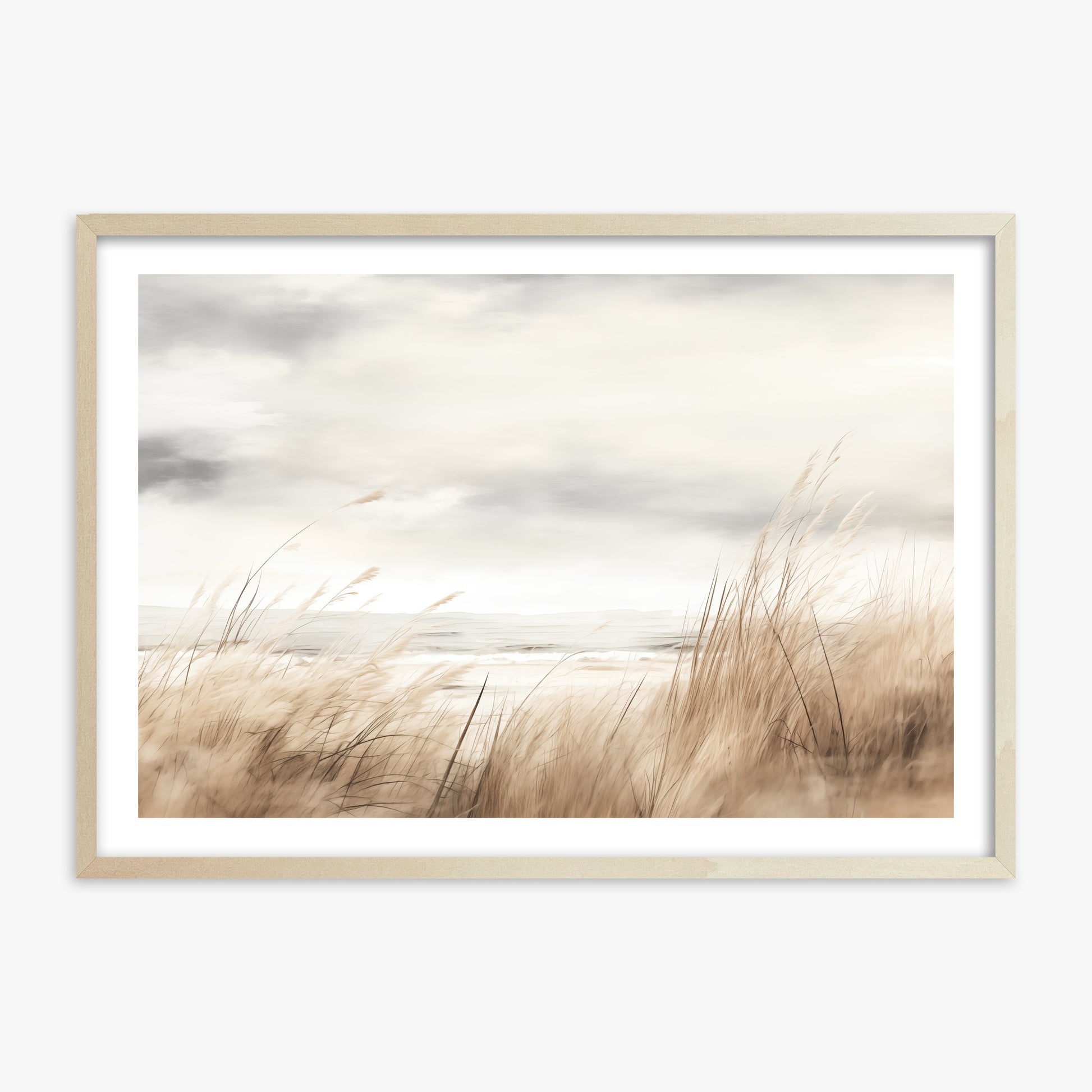 Whispers of the Dunes, 70x100cm Framed Poster With Lime Wood Frame