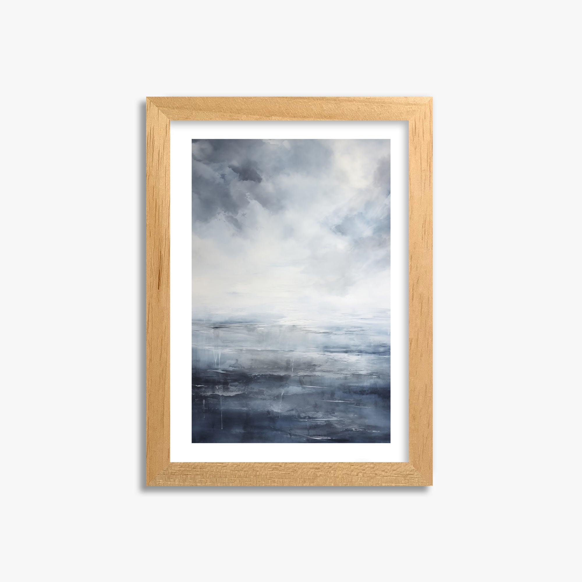 Tempest Mirror, 21x30cm Oak Framed Art Reproduction