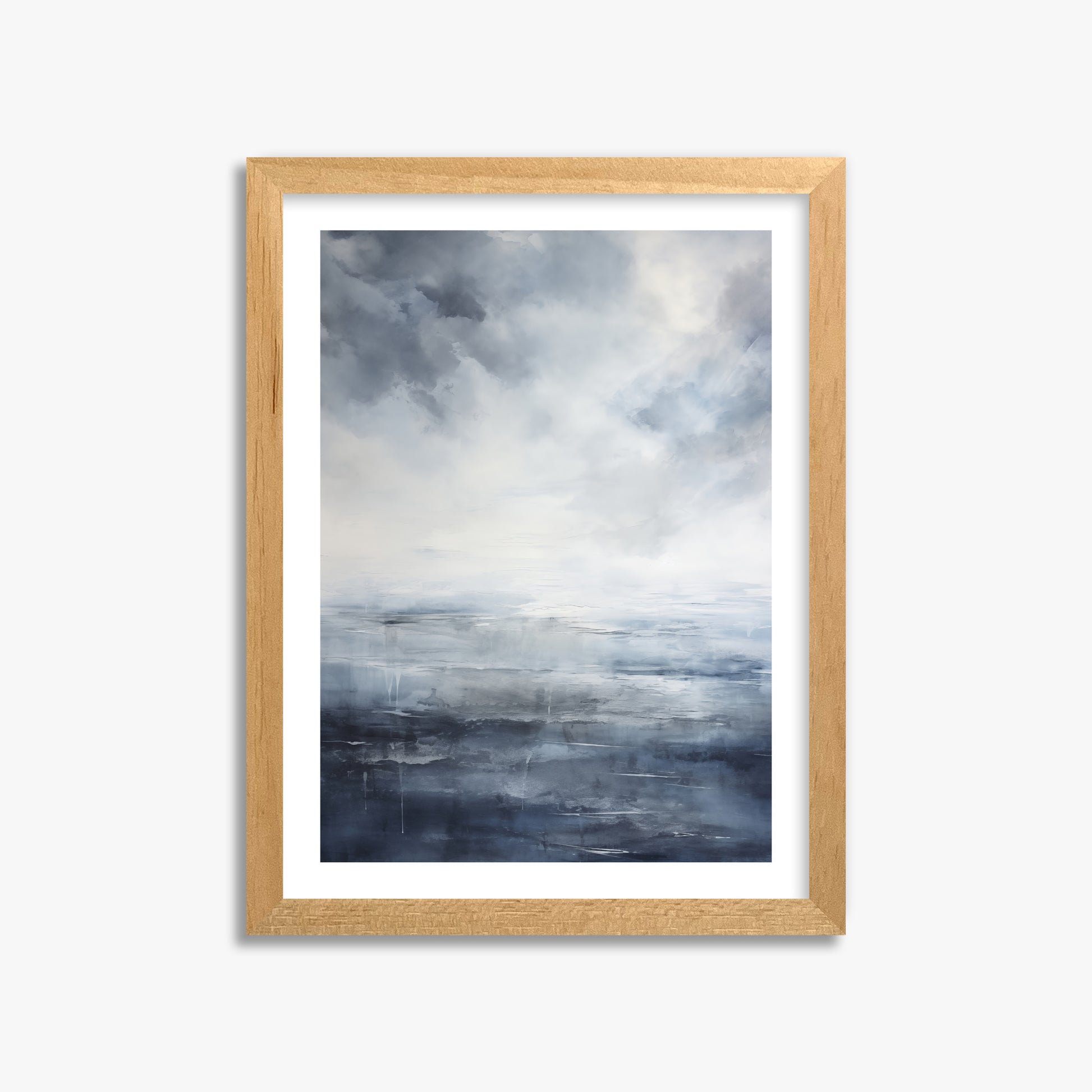 Tempest Mirror, 30x40cm Oak Framed Art Reproduction