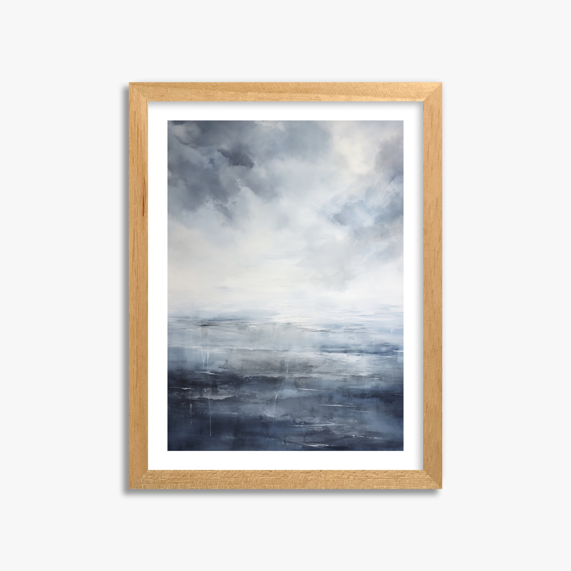 Tempest Mirror, 30x40cm Oak Framed Art Reproduction