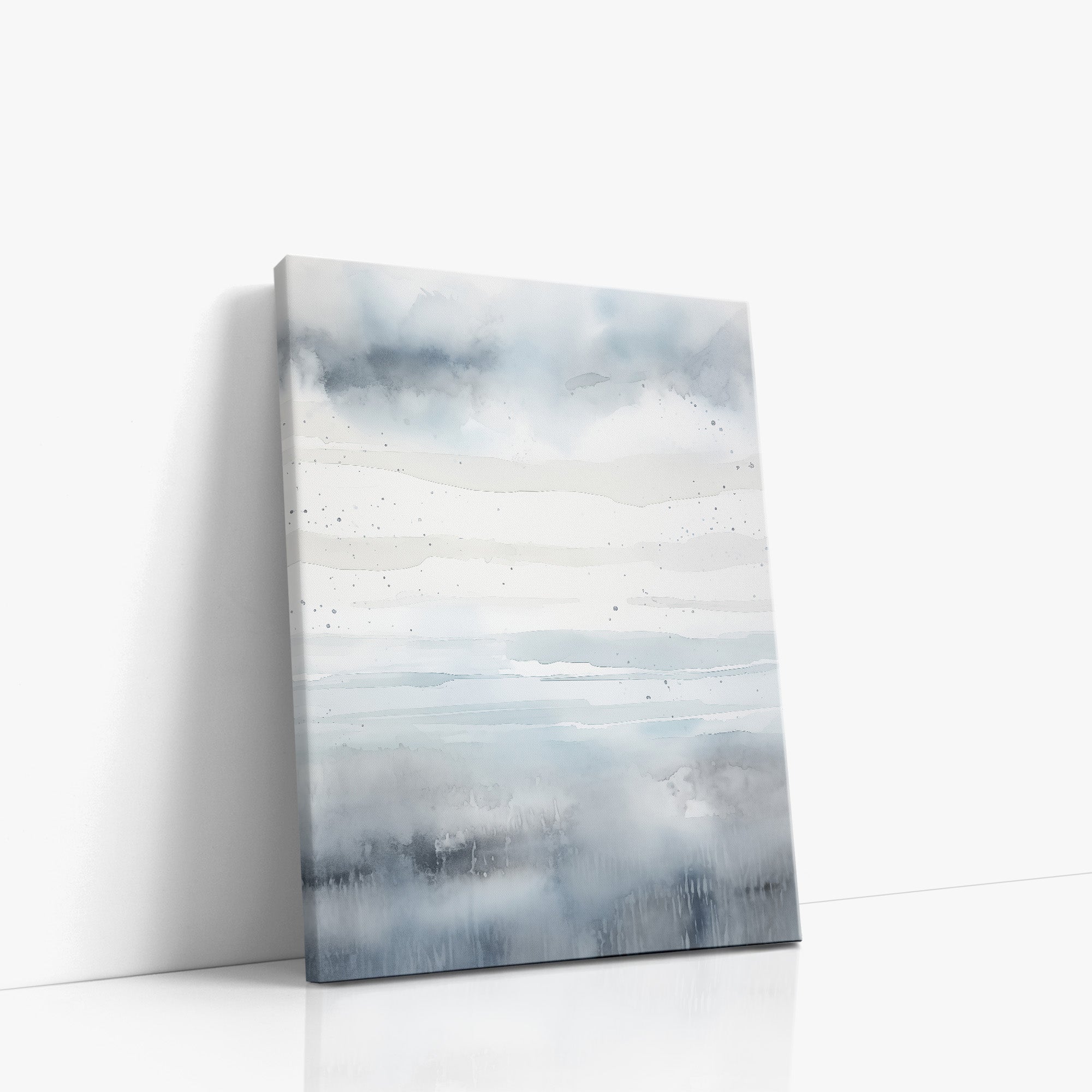Nebliger Horizont Aquarell
