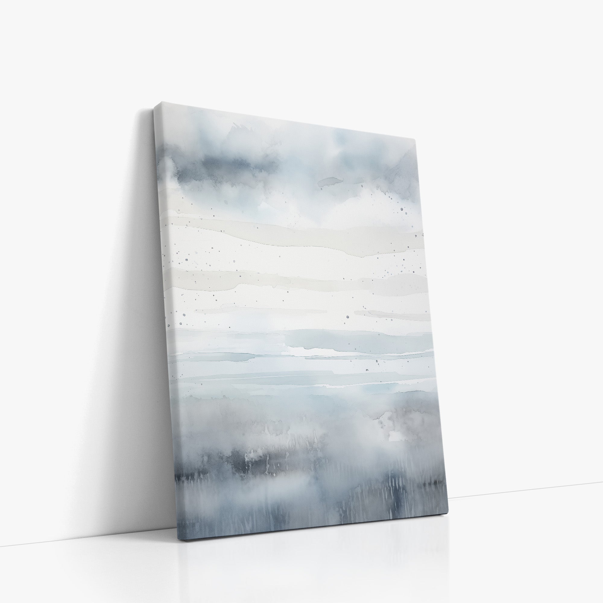 Nebliger Horizont Aquarell
