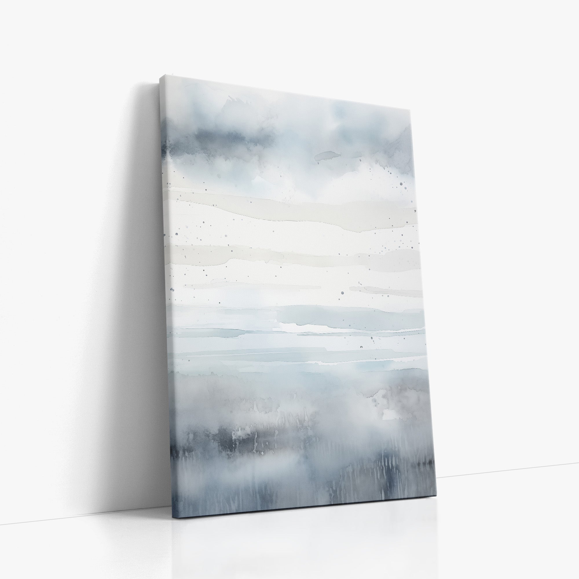 Nebliger Horizont Aquarell