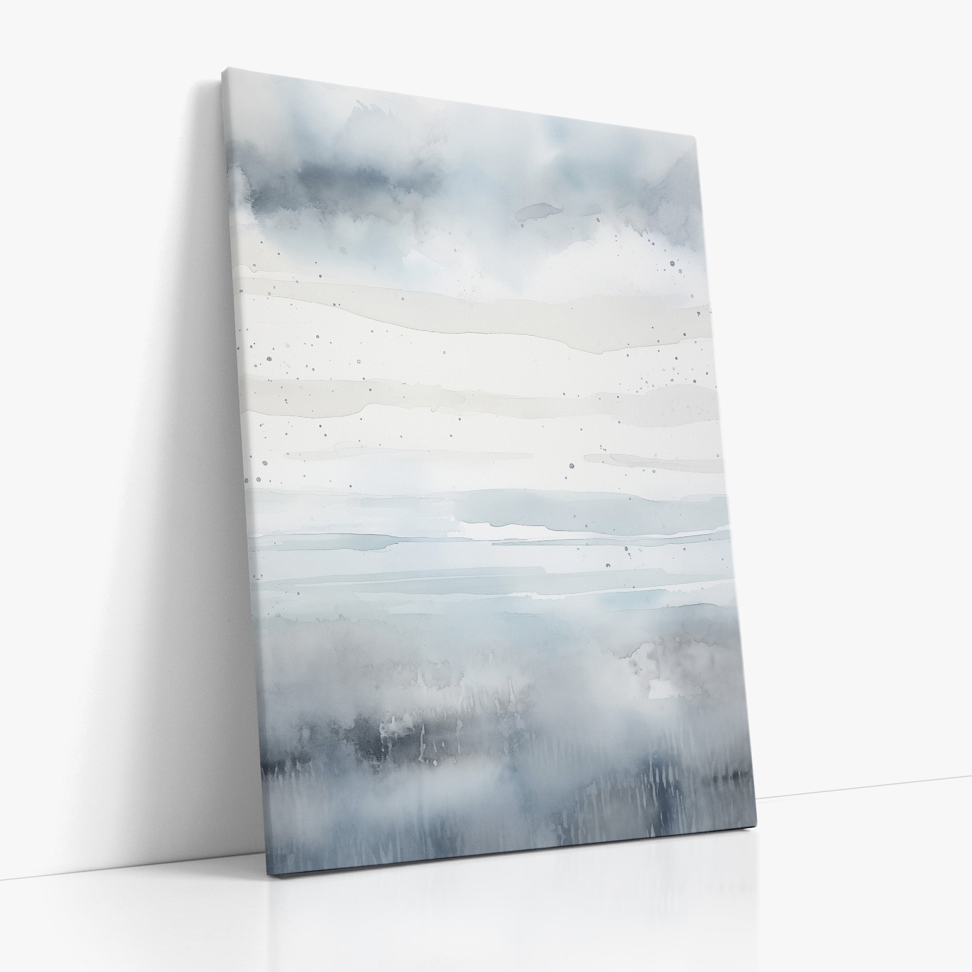 Nebliger Horizont Aquarell