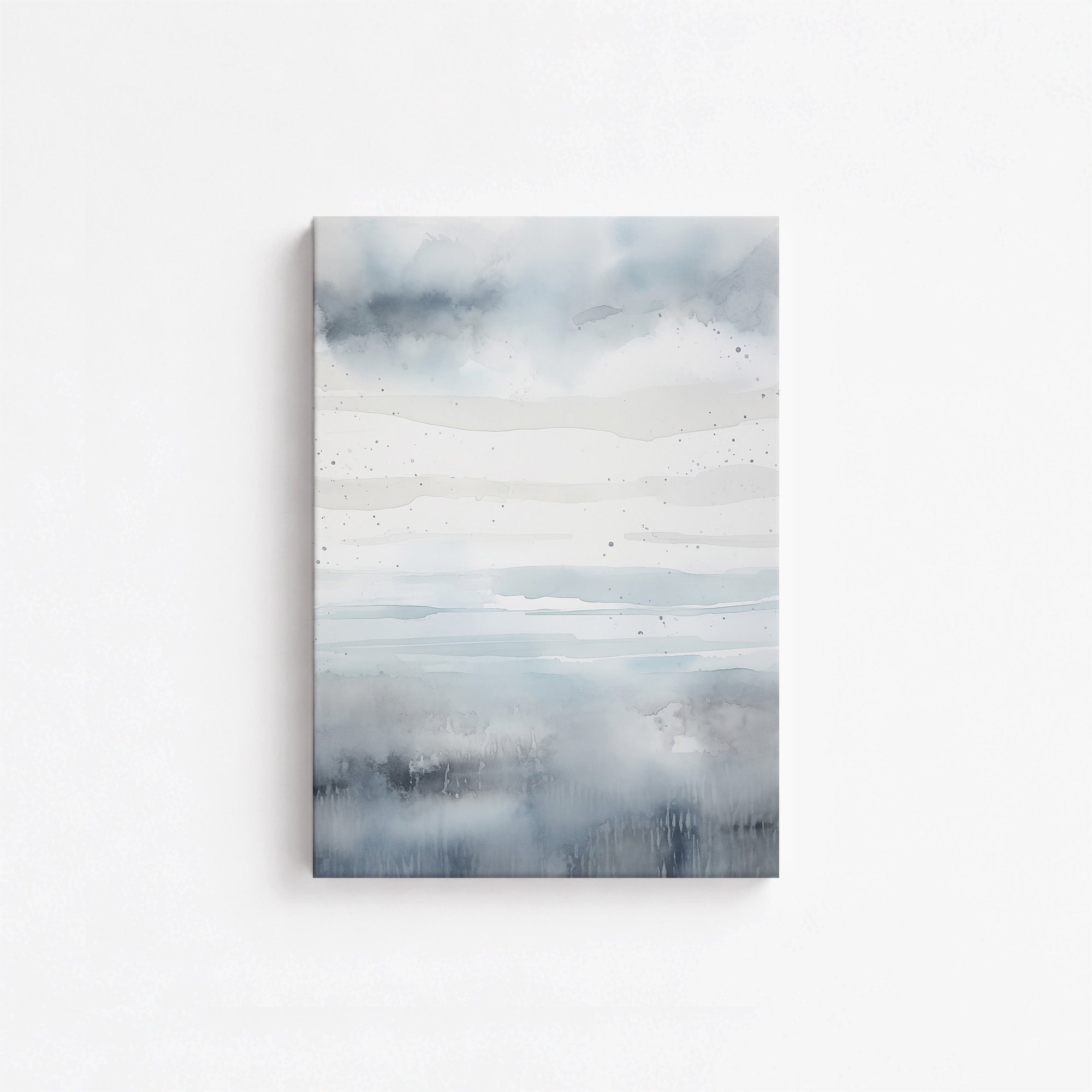 Nebliger Horizont Aquarell