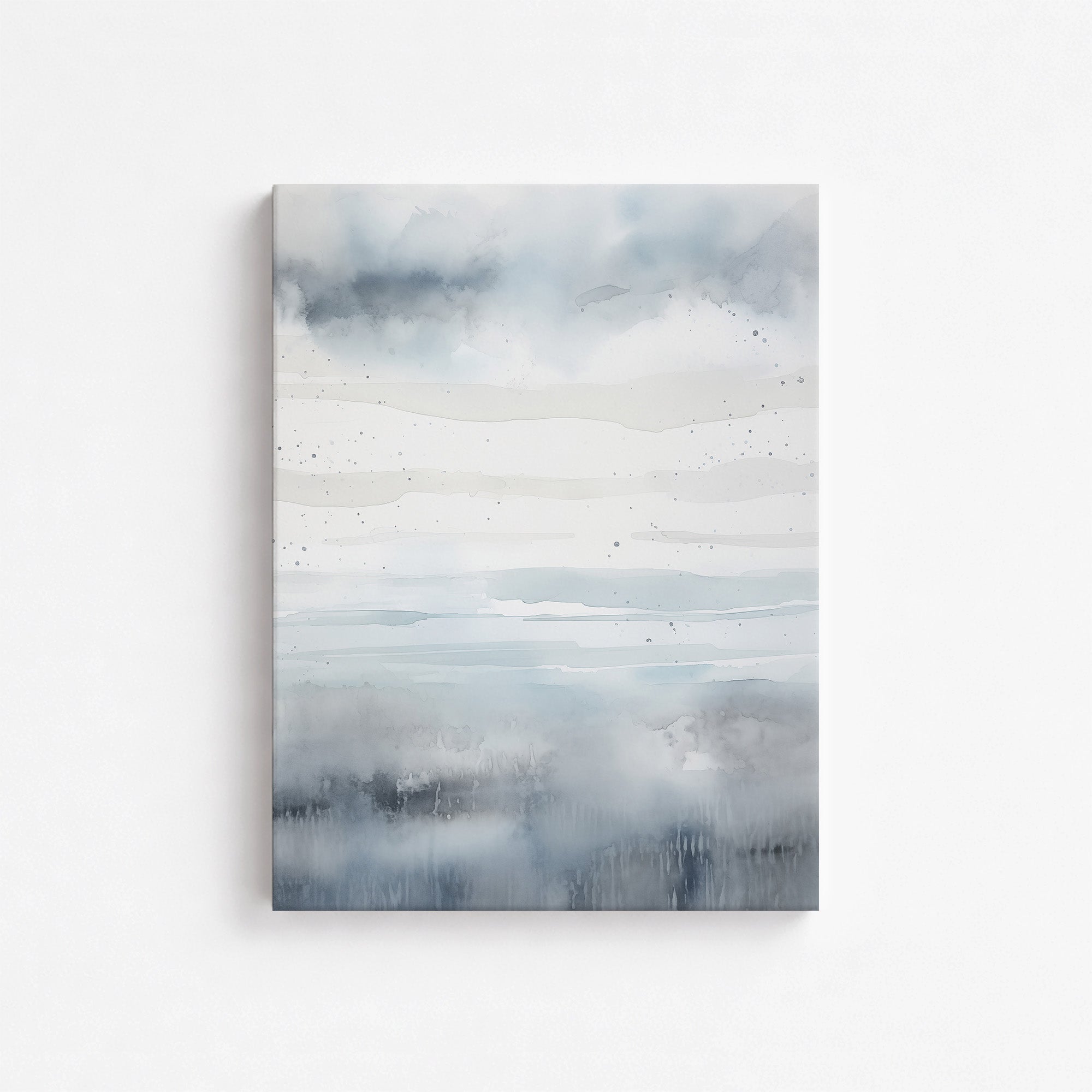 Nebliger Horizont Aquarell