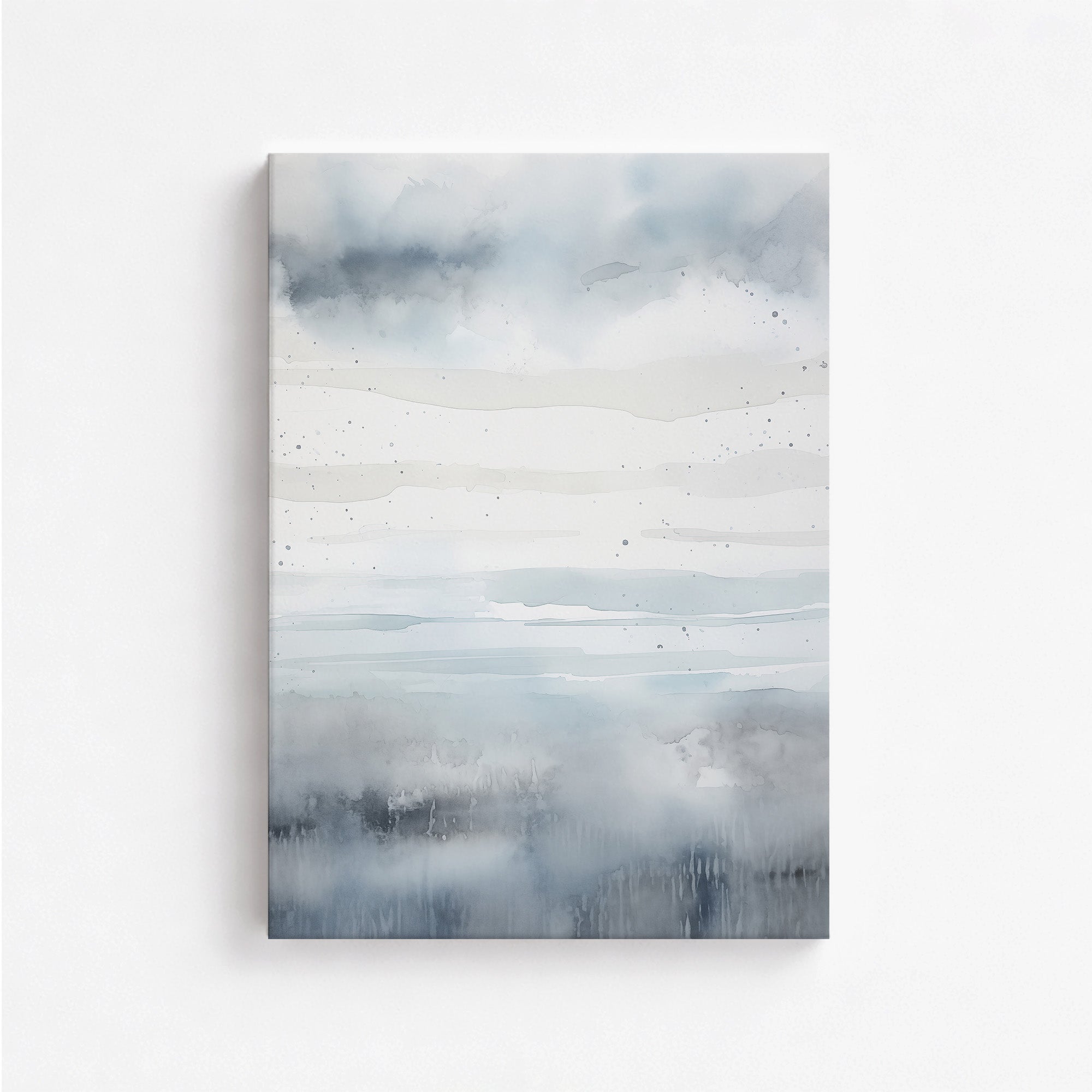 Nebliger Horizont Aquarell