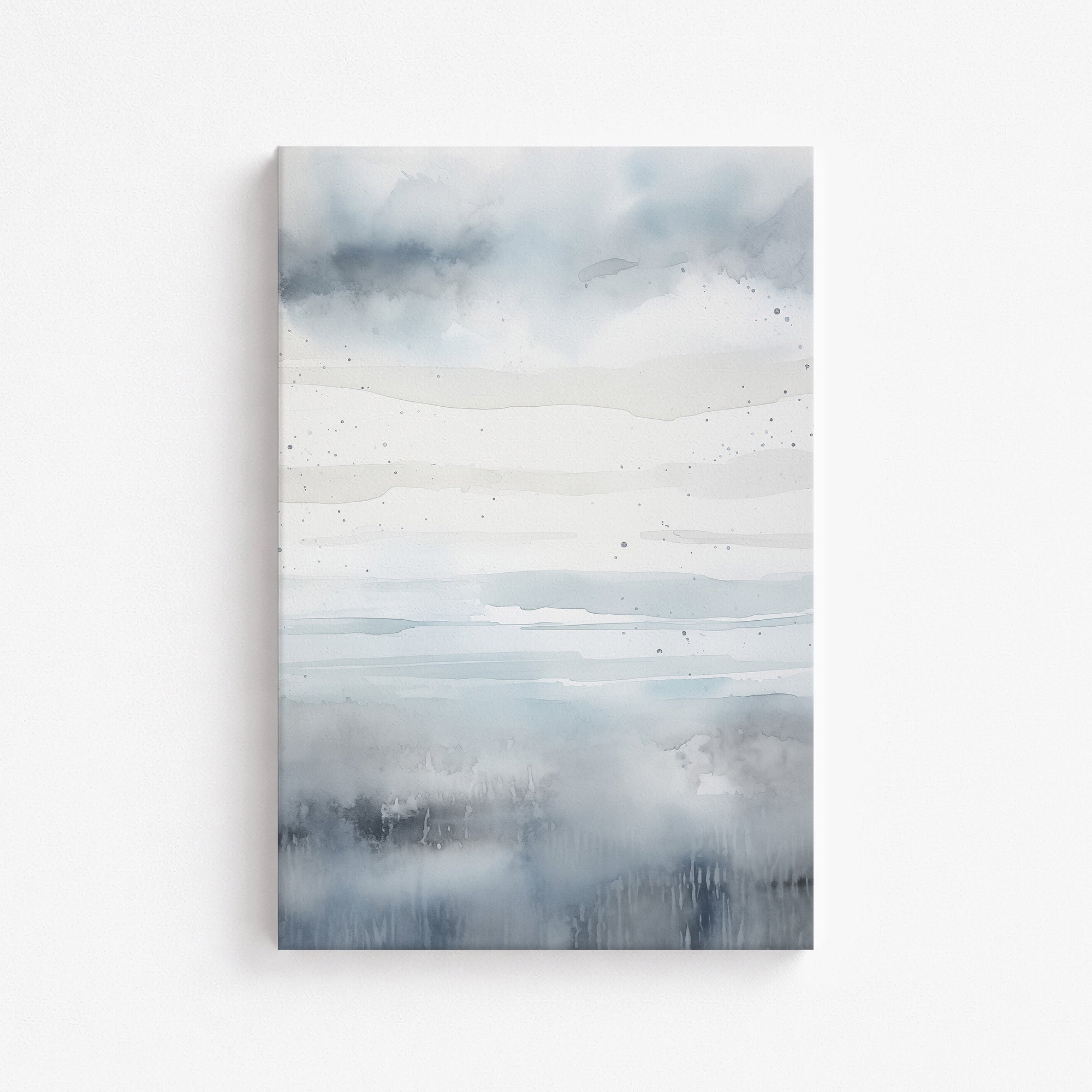 Nebliger Horizont Aquarell