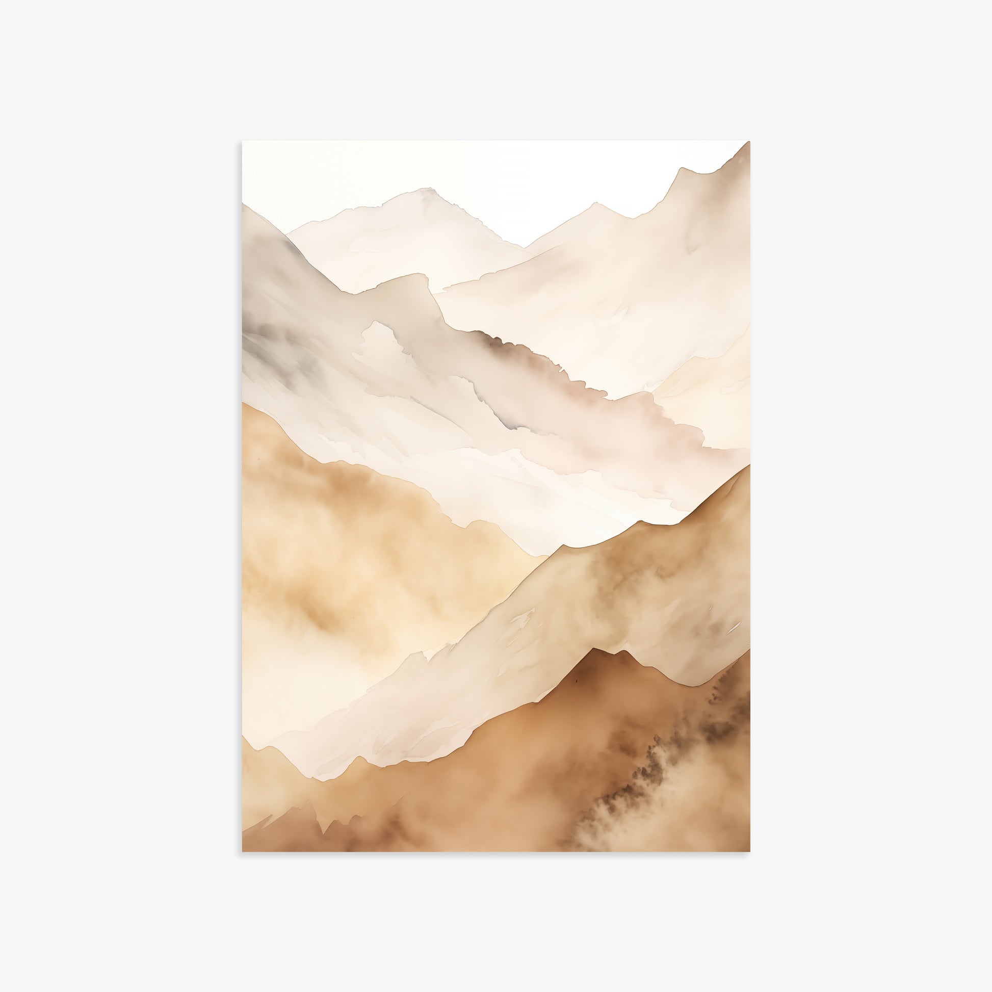 Layered Horizon, 50x70cm Poster Unframed