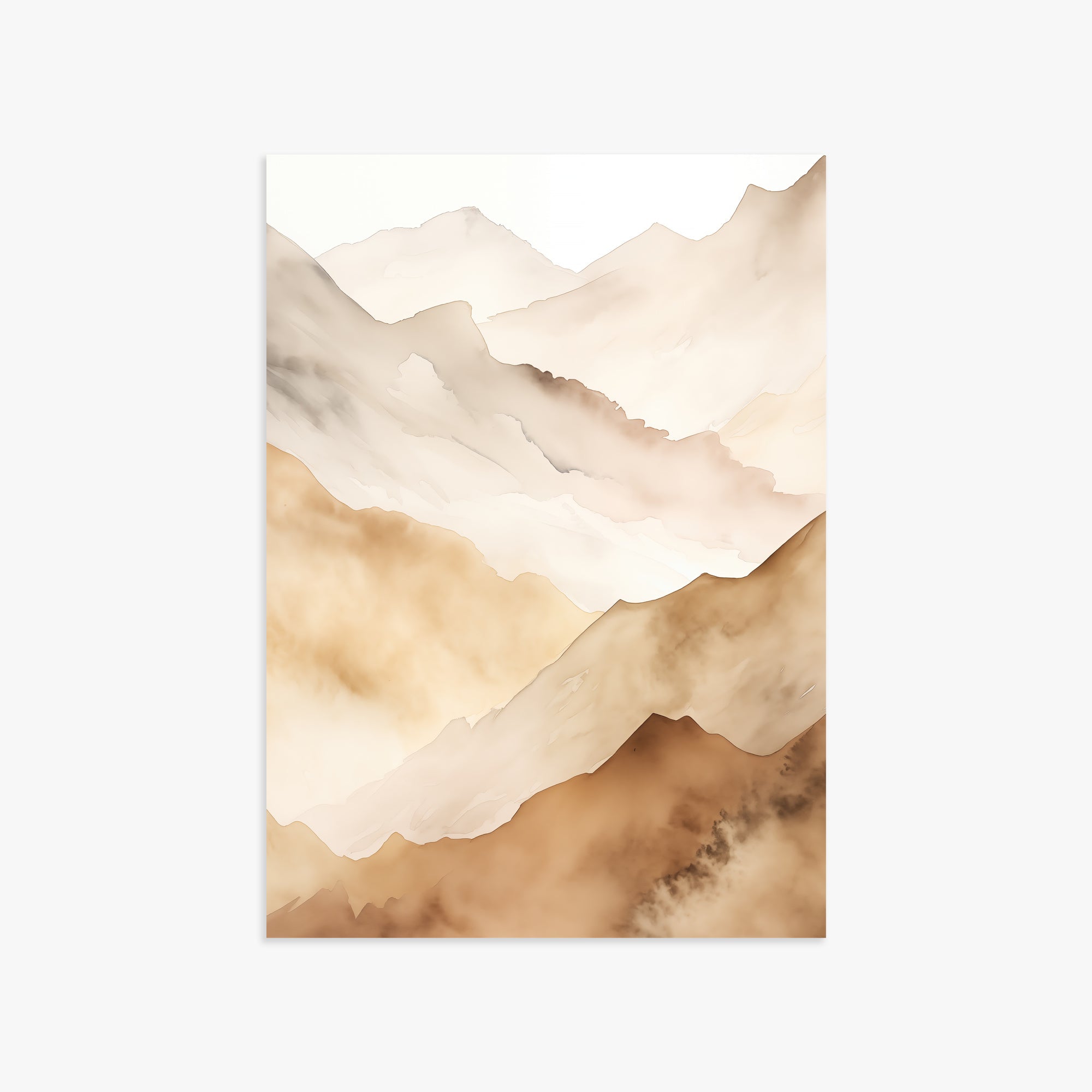 Layered Horizon, 50x70cm Poster Unframed