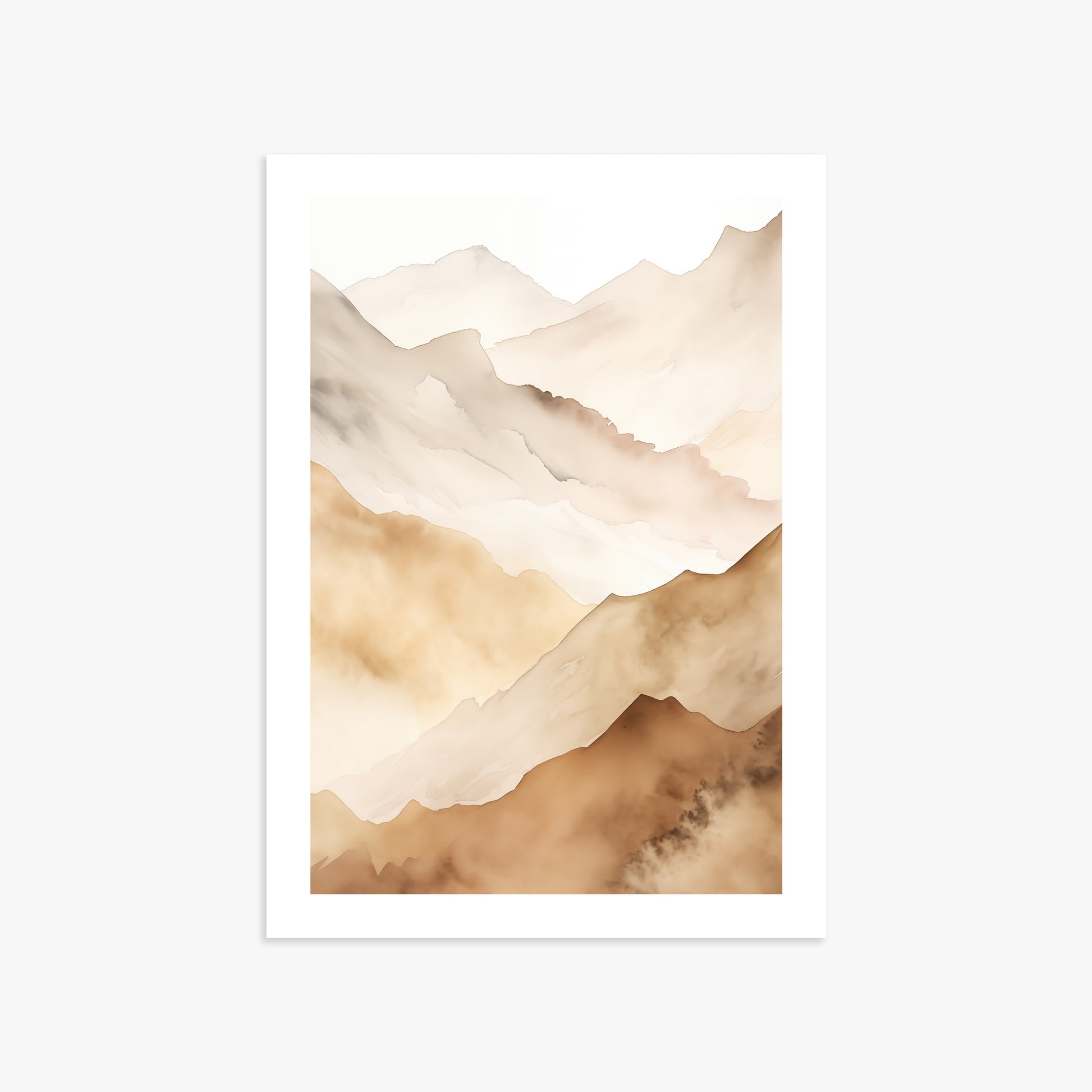 Layered Horizon, 50x70cm Printed Poster