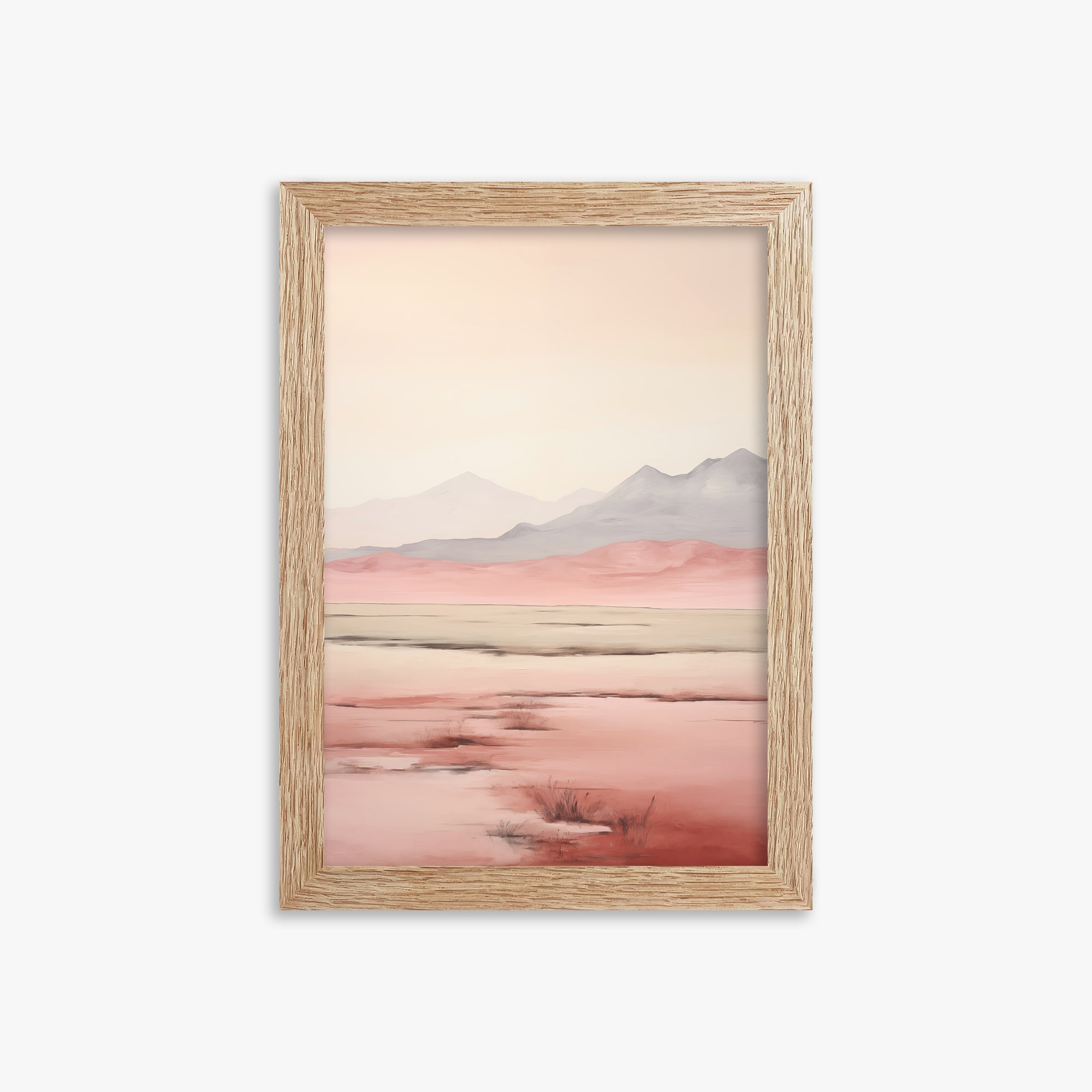 Dreamridge, 21x30cm Framed Art Reproduction With Raw Oak Frame