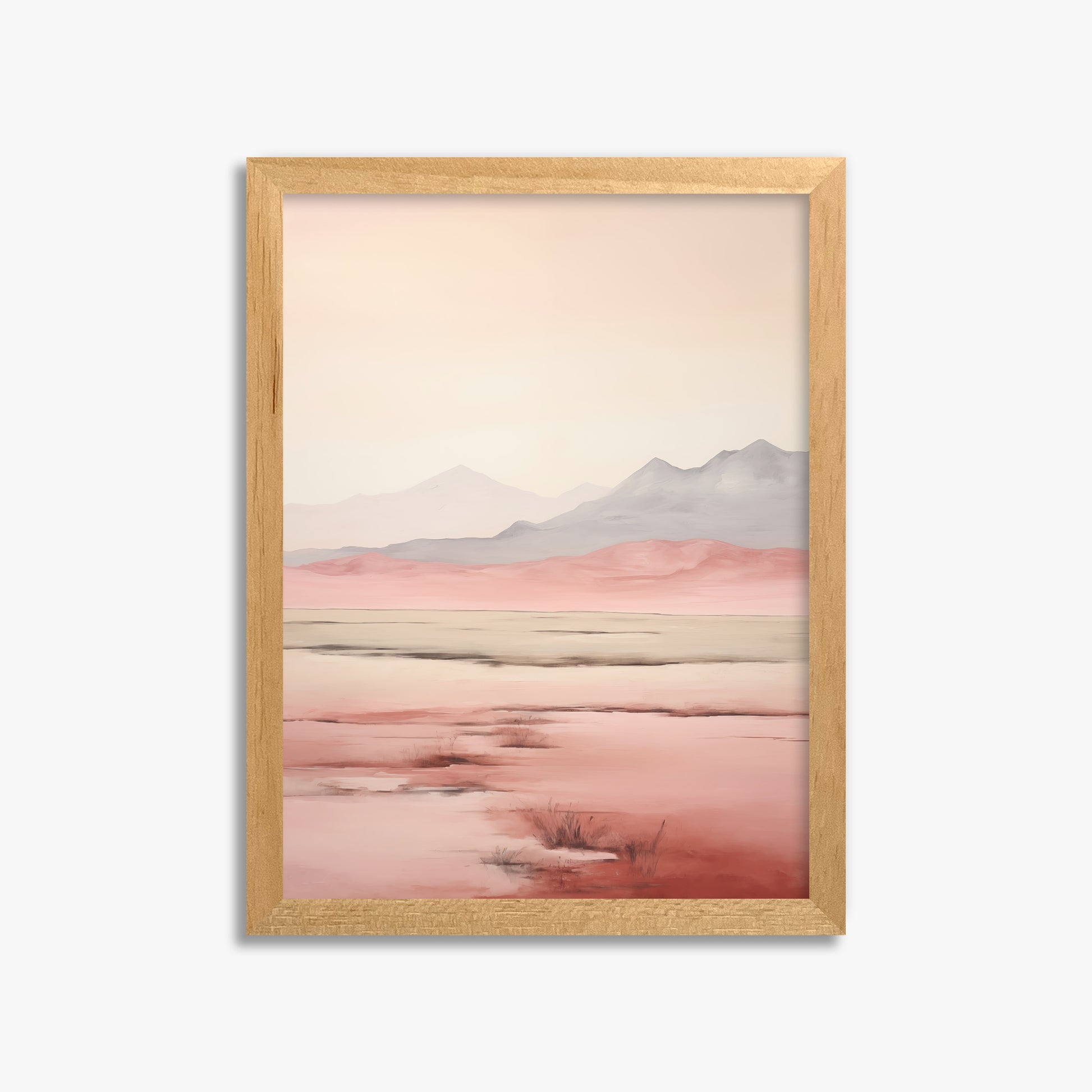 Dreamridge, 30x40cm Framed Poster With Oak Frame