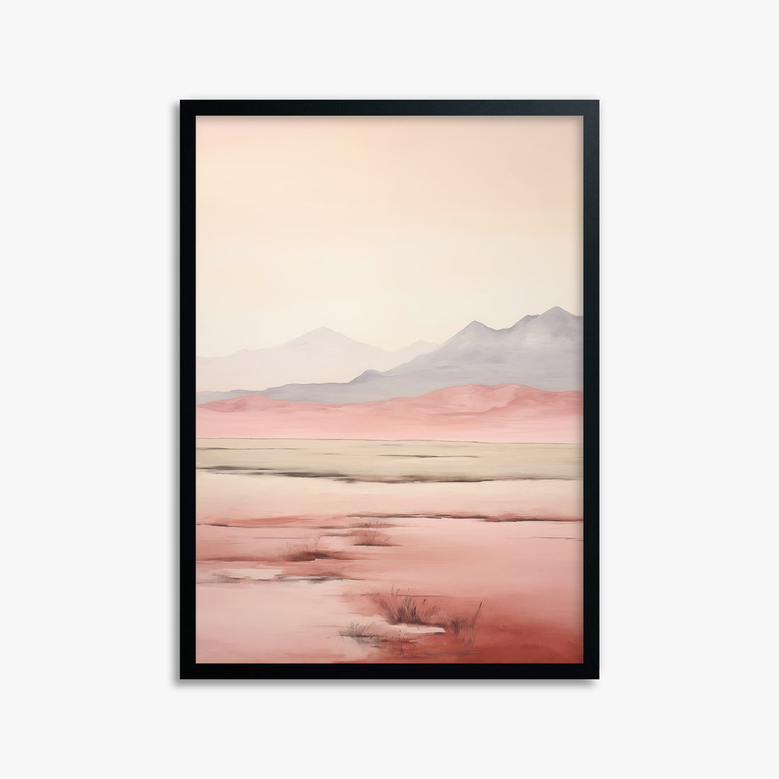 Dreamridge, 50x70cm Framed Poster With Black Frame