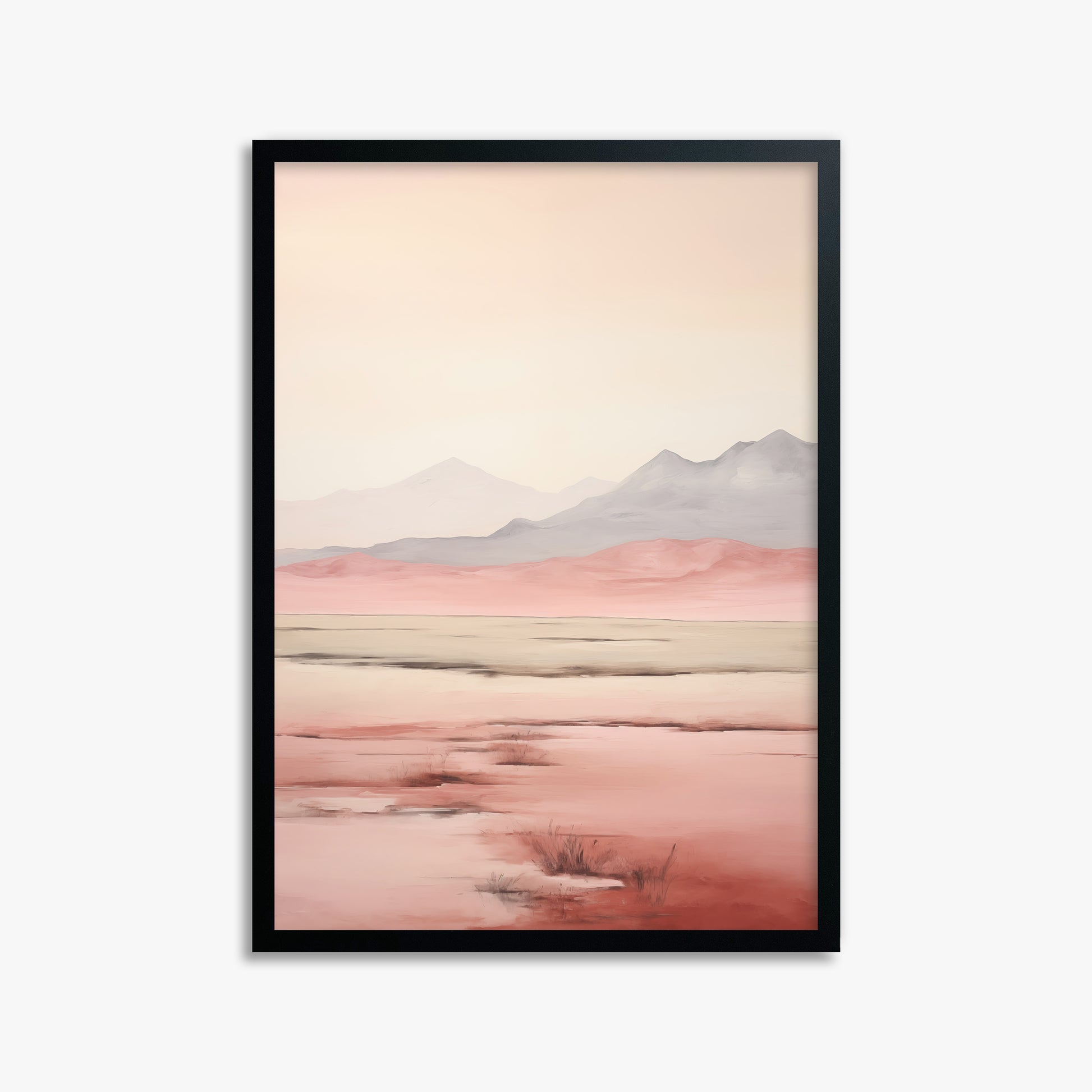 Dreamridge, 50x70cm Framed Poster With Black Frame