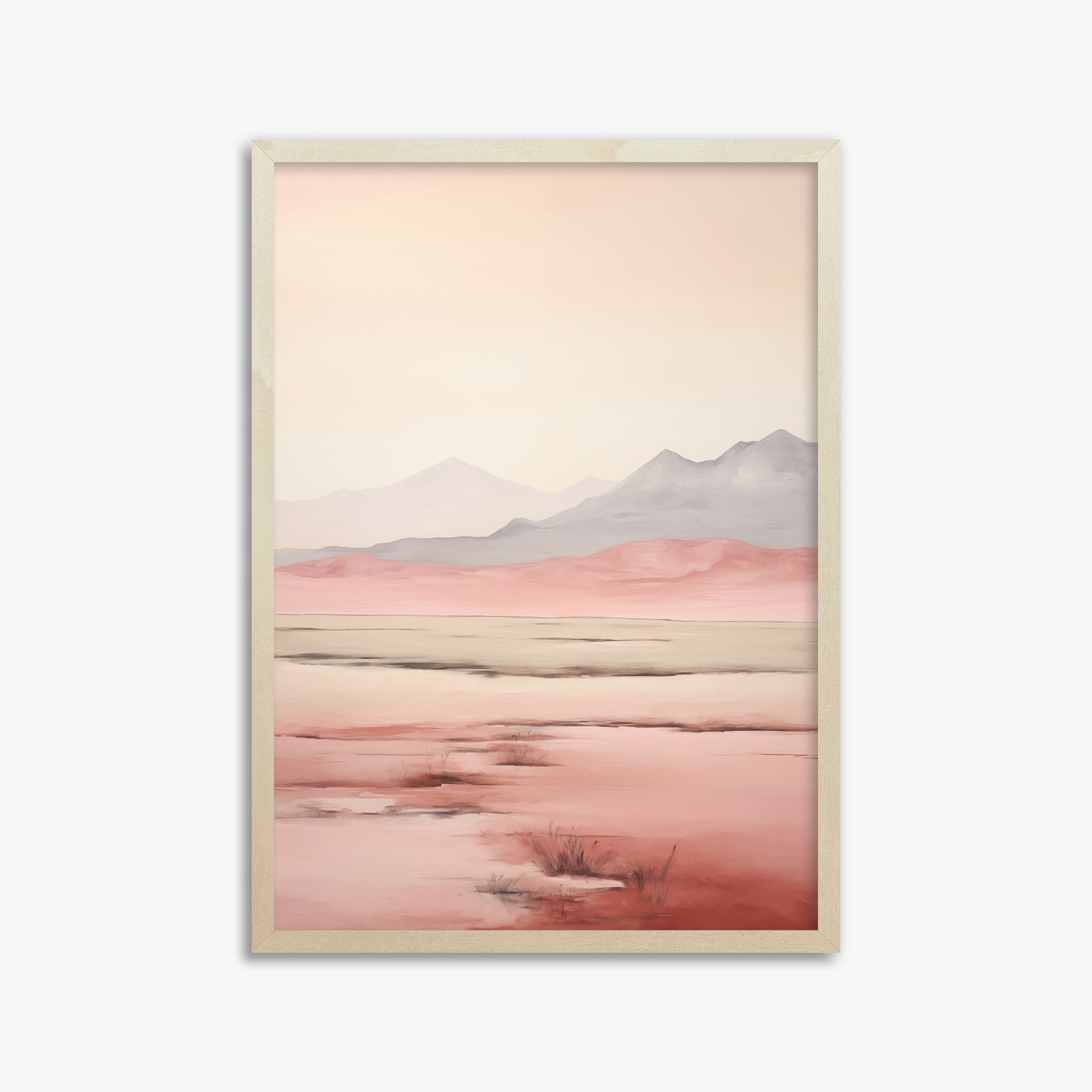 Dreamridge, 50x70cm Framed Art Reproduction With Lime Wood Frame