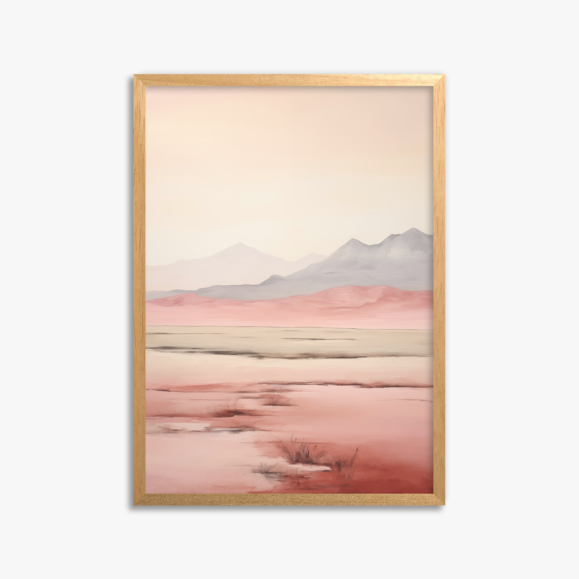 Dreamridge, 50x70cm Framed Poster With Oak Frame