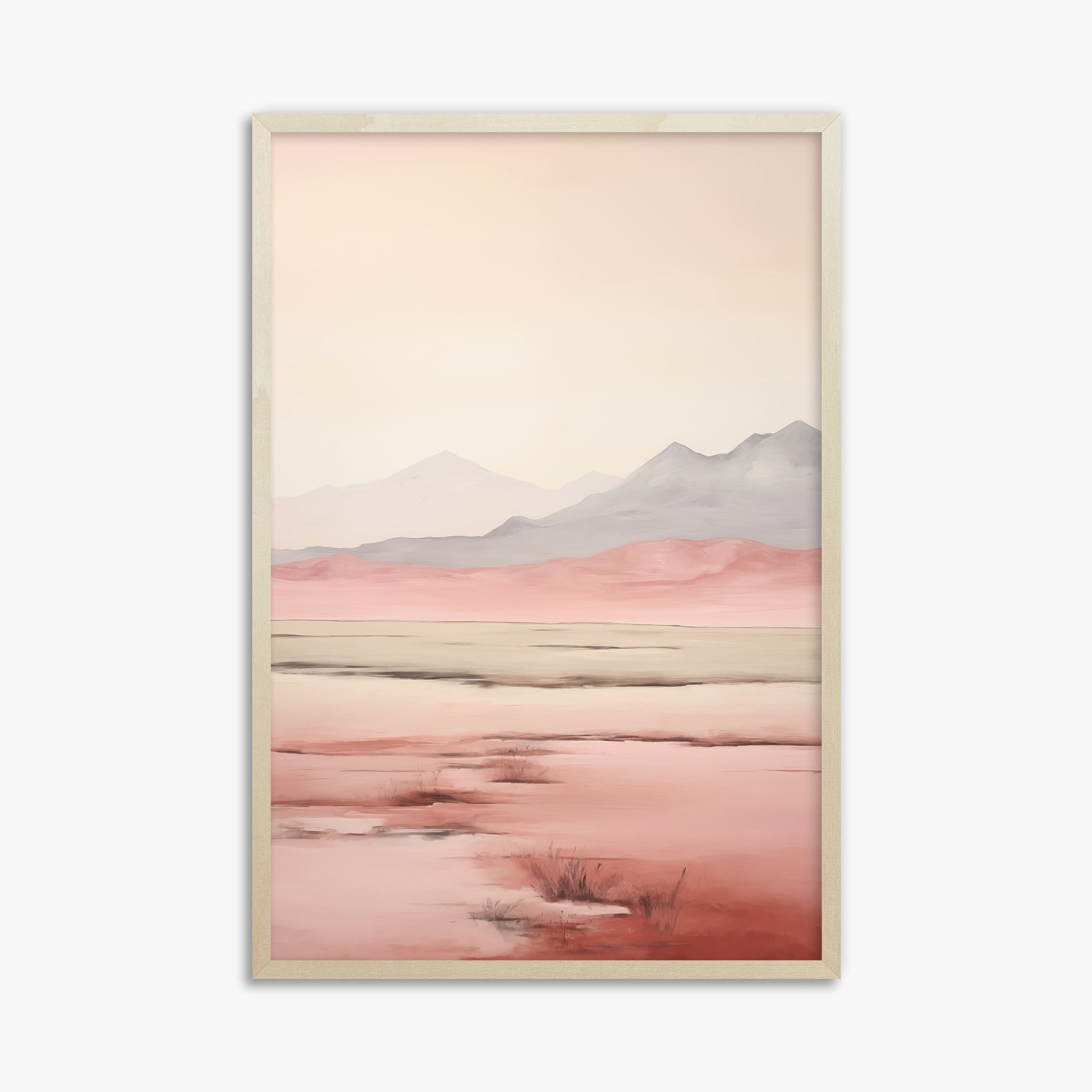 Dreamridge, 61x91cm Framed Art Reproduction With Lime Wood Frame
