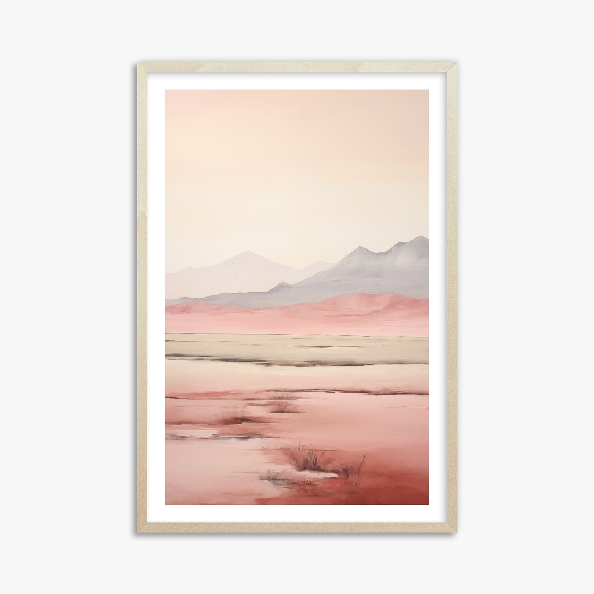 Dreamridge, 61x91cm Framed Art Reproduction With Lime Wood Frame