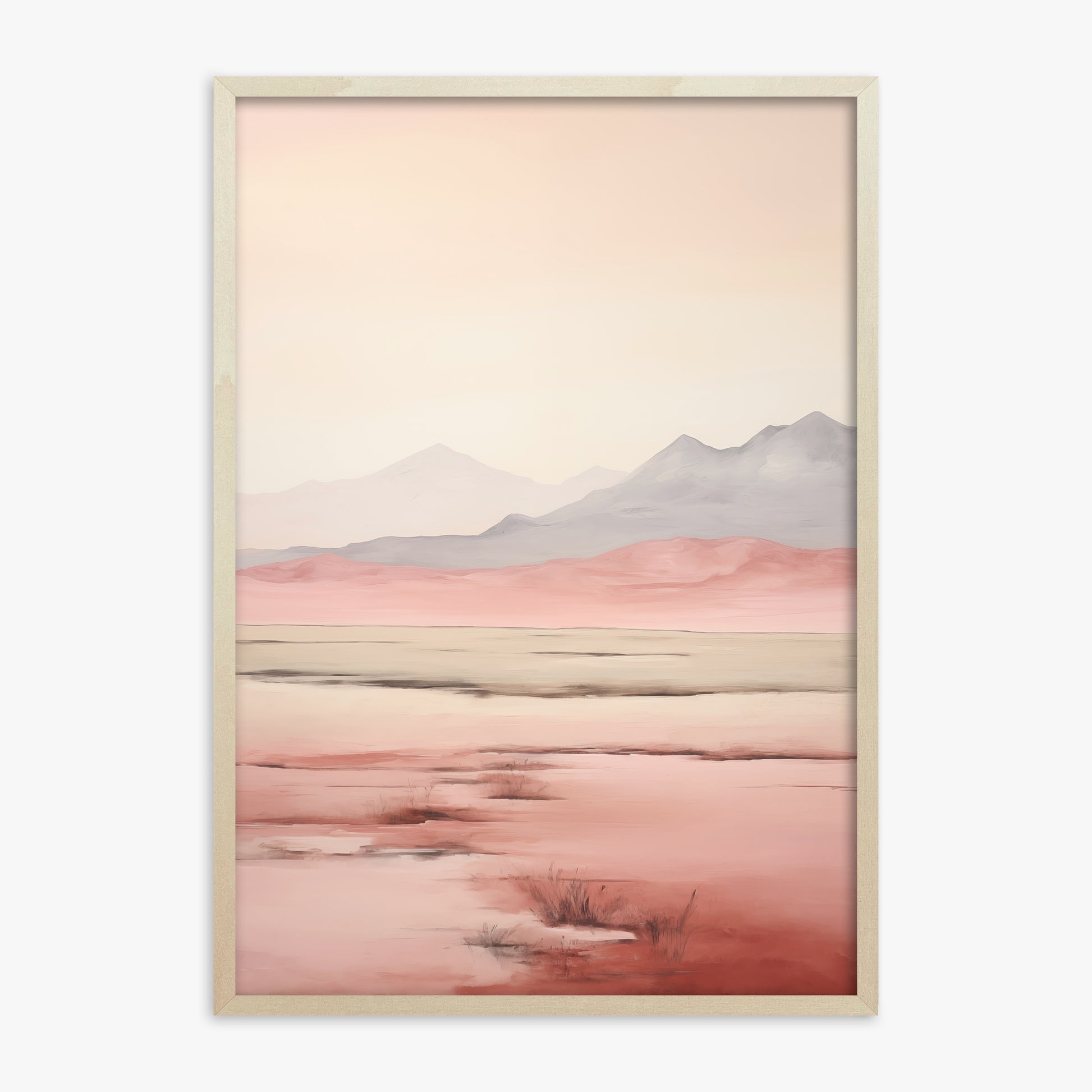 Dreamridge, 70x100cm Framed Art Reproduction With Lime Wood Frame