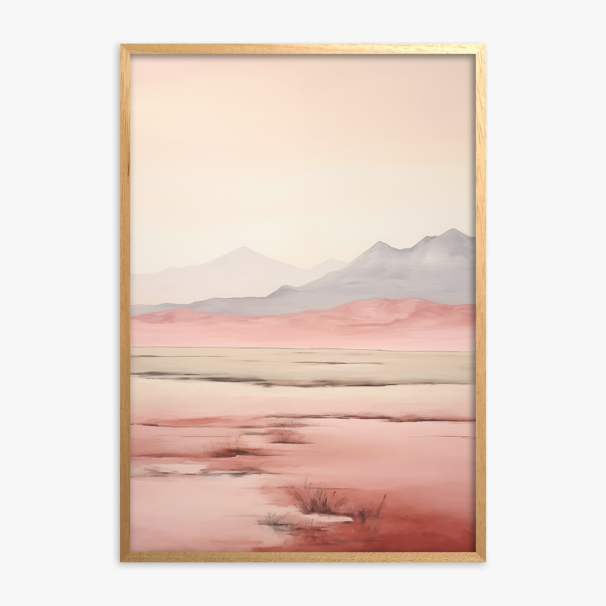 Dreamridge, Oak Framed Poster With Oak Frame