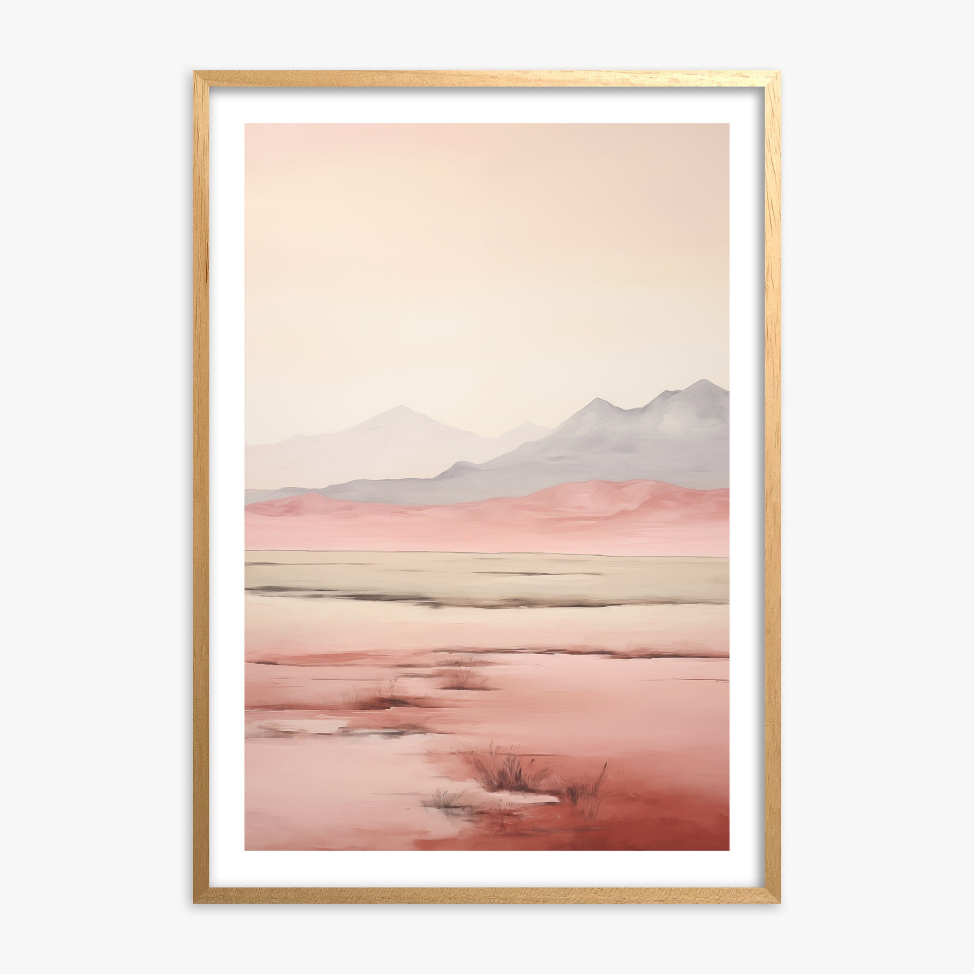 Dreamridge, Oak Framed Poster With Oak Frame