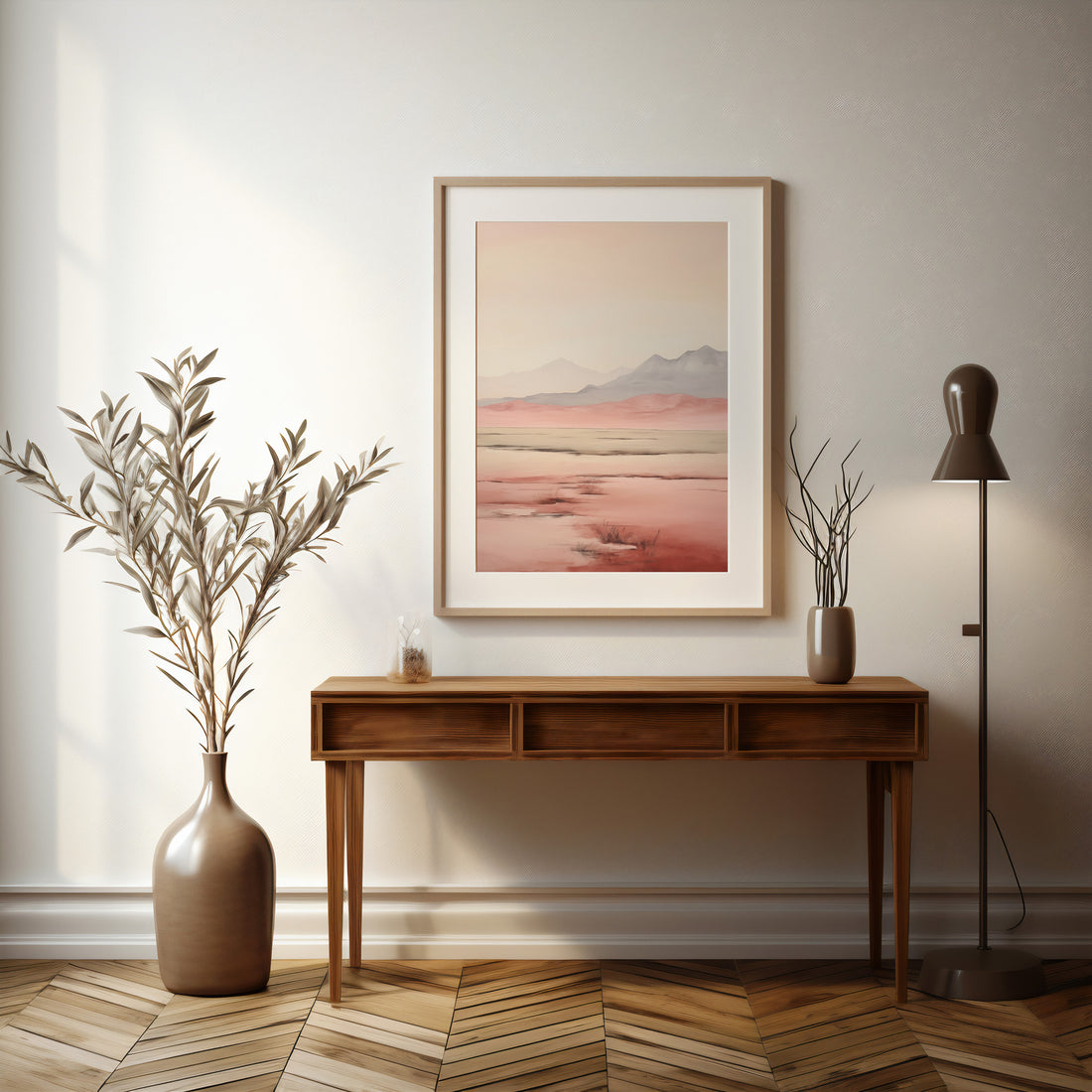 Dreamridge, 50x70cm Framed Poster With Black Frame