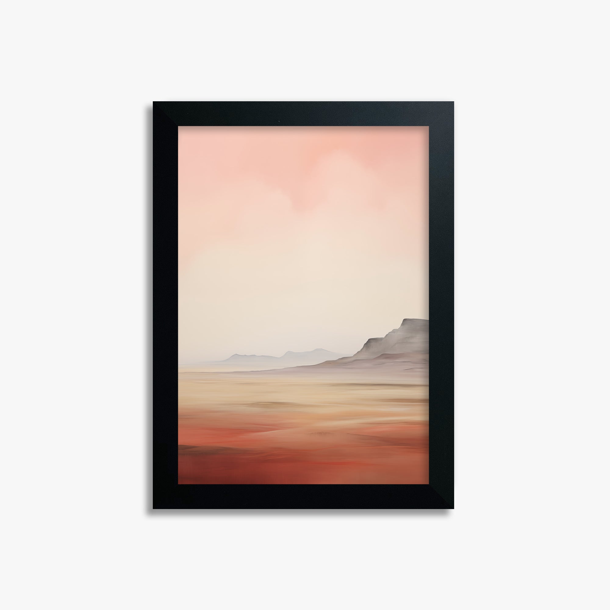 Mesa Dawn, 21x30cm Framed Poster With Black Frame