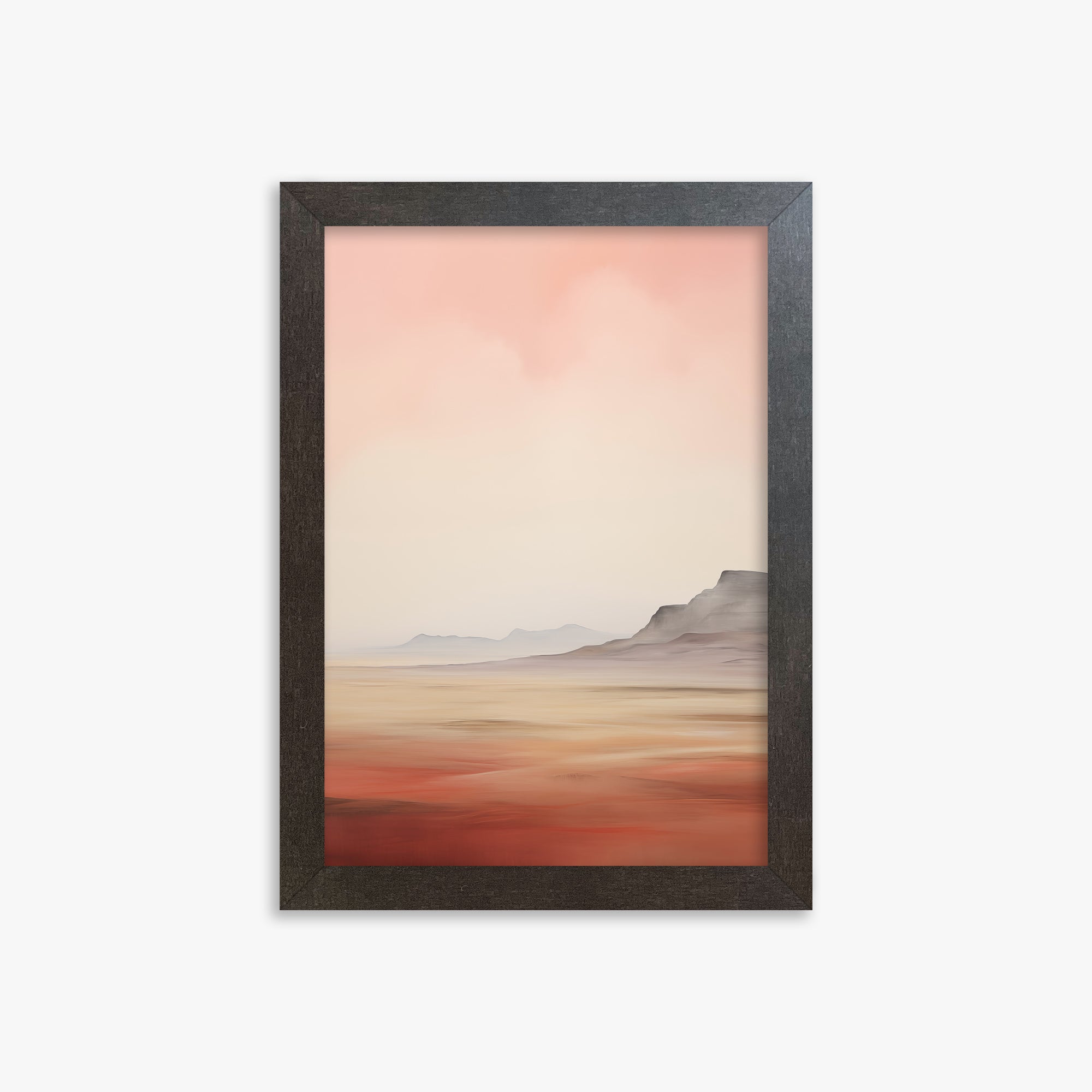 Mesa Dawn, 21x30cm Framed Art Reproduction With Espresso Frame