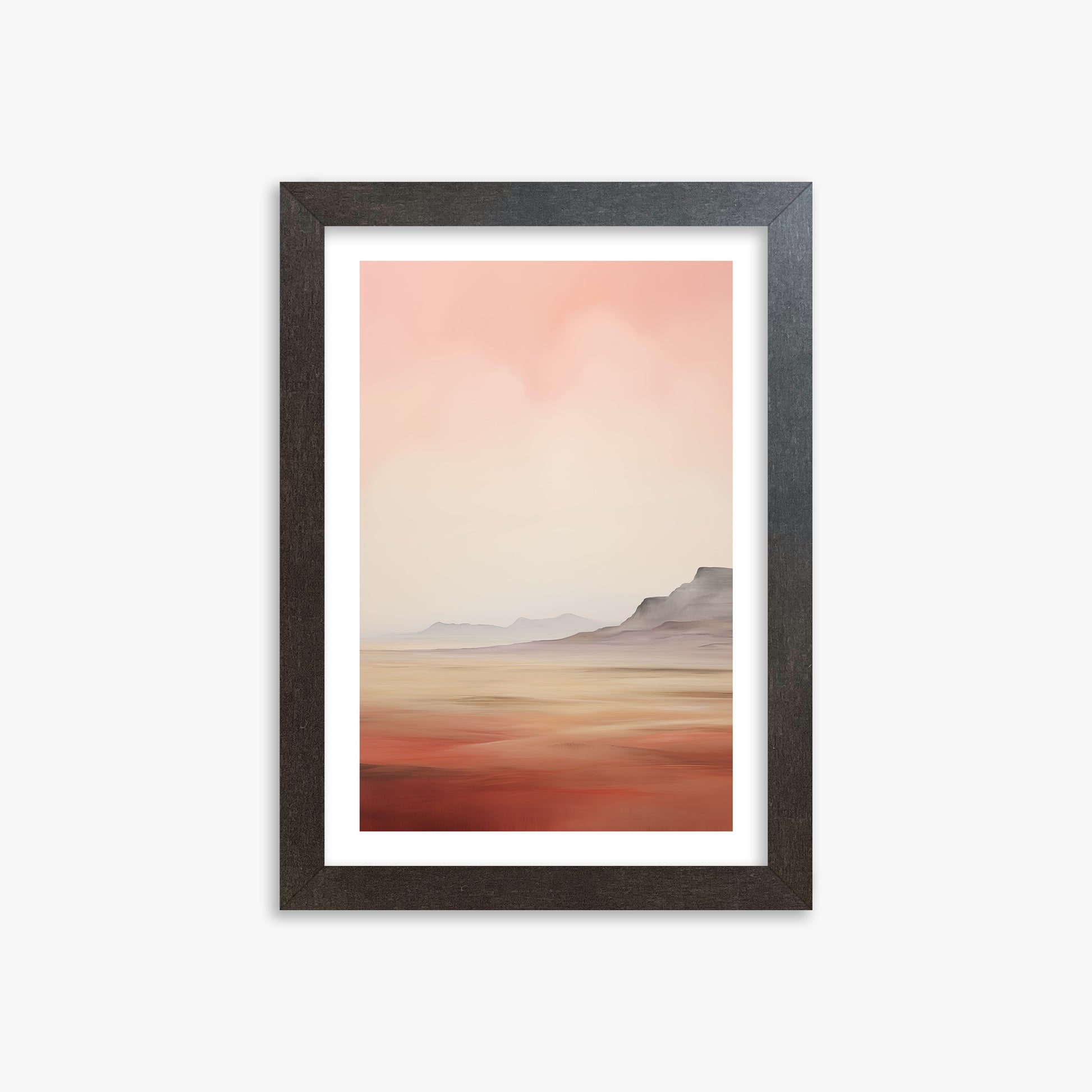 Mesa Dawn, 21x30cm Framed Art Reproduction With Espresso Frame