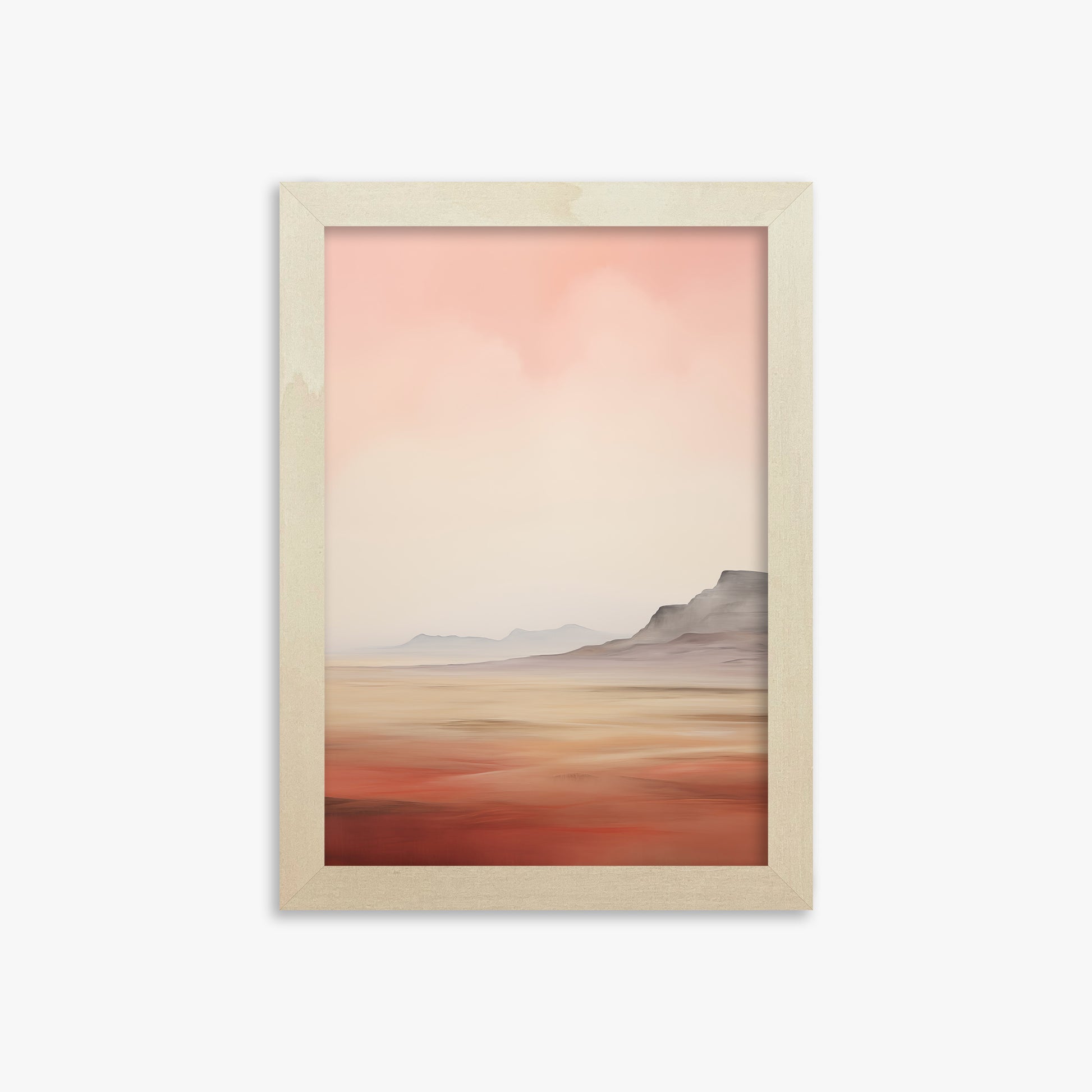 Mesa Dawn, 21x30cm Framed Art Reproduction With Lime Wood Frame