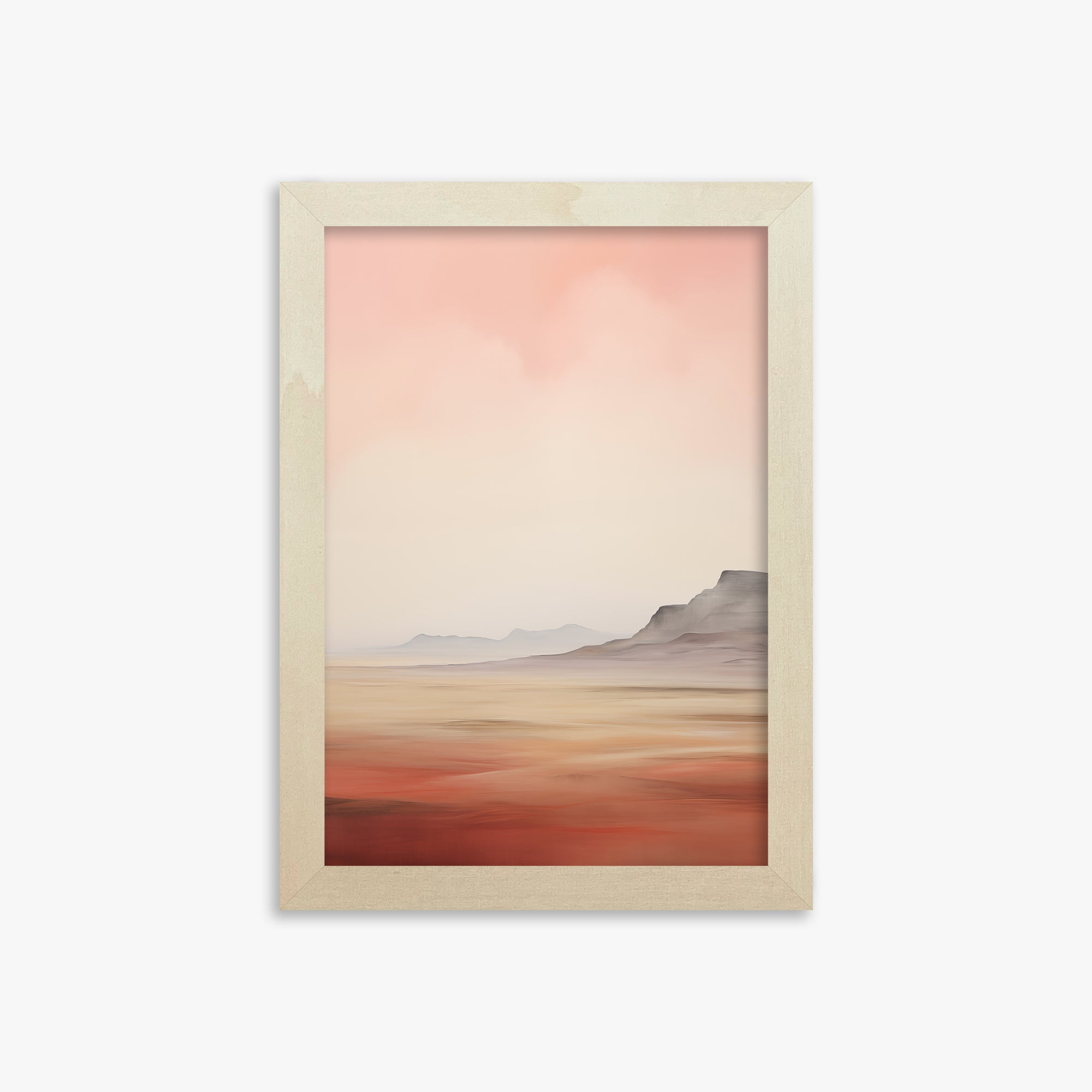 Mesa Dawn, 21x30cm Framed Art Reproduction With Lime Wood Frame