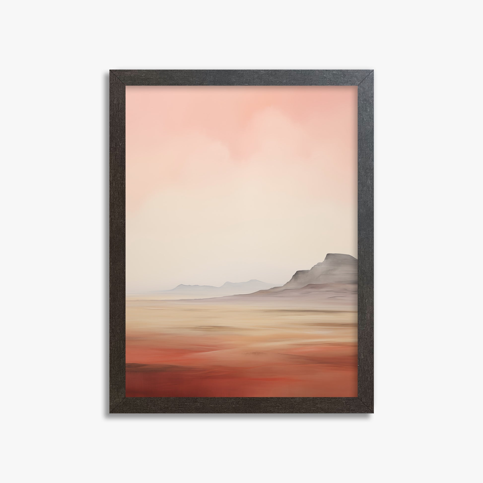 Mesa Dawn, 30x40cm Framed Art Reproduction With Espresso Frame