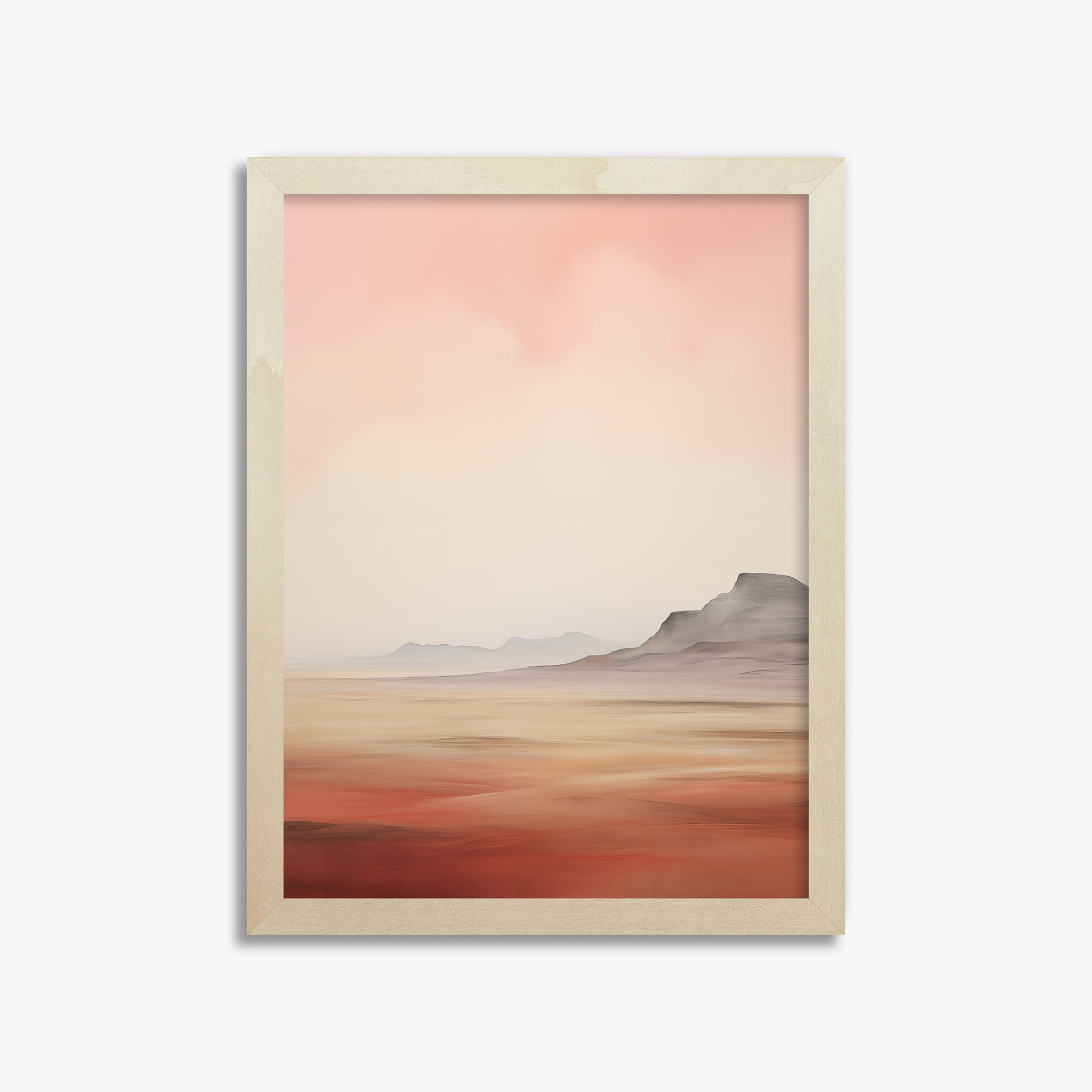 Mesa Dawn, 30x40cm Framed Art Reproduction With Lime Wood Frame