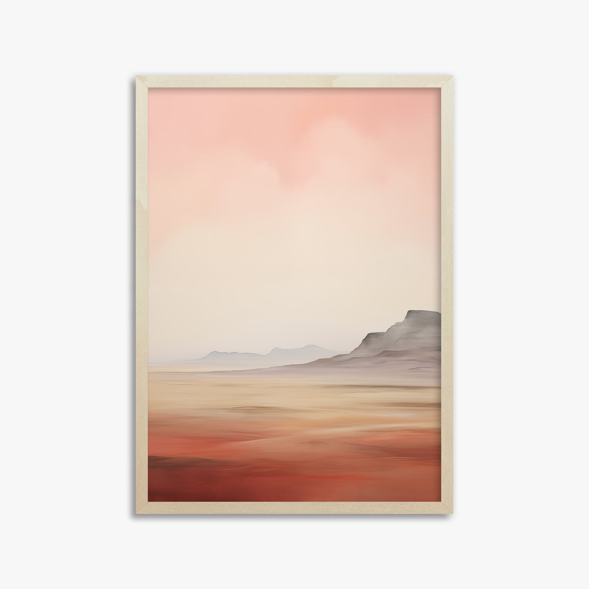 Mesa Dawn, 50x70cm Framed Art Reproduction With Lime Wood Frame