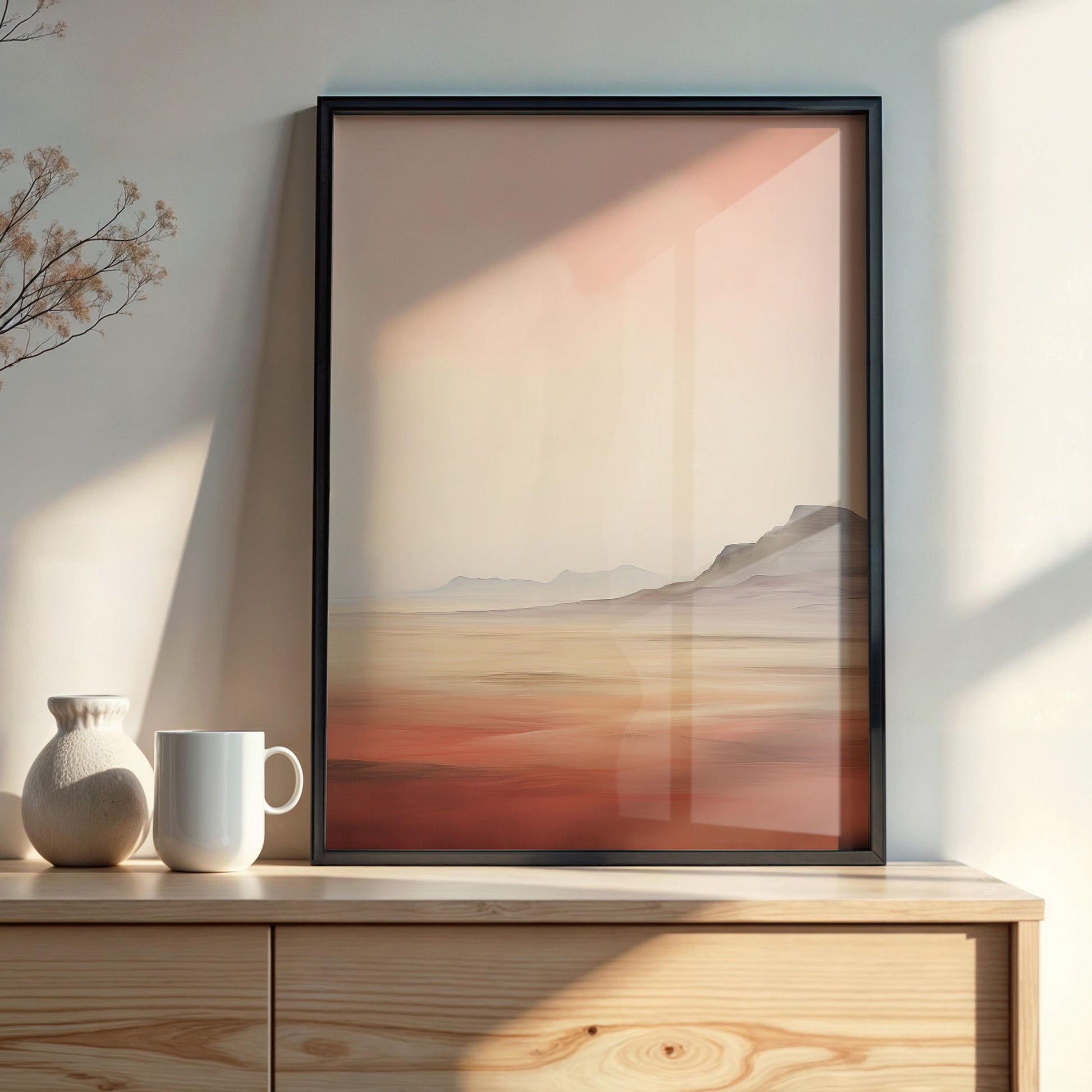Design Concept No. 22 for Mesa Dawn Modern Poster Art