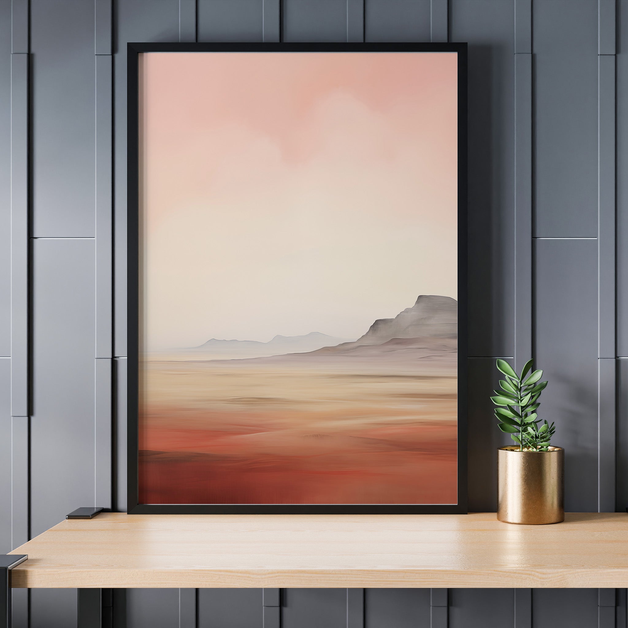 Design Concept No. 24 for Mesa Dawn Modern Poster Art