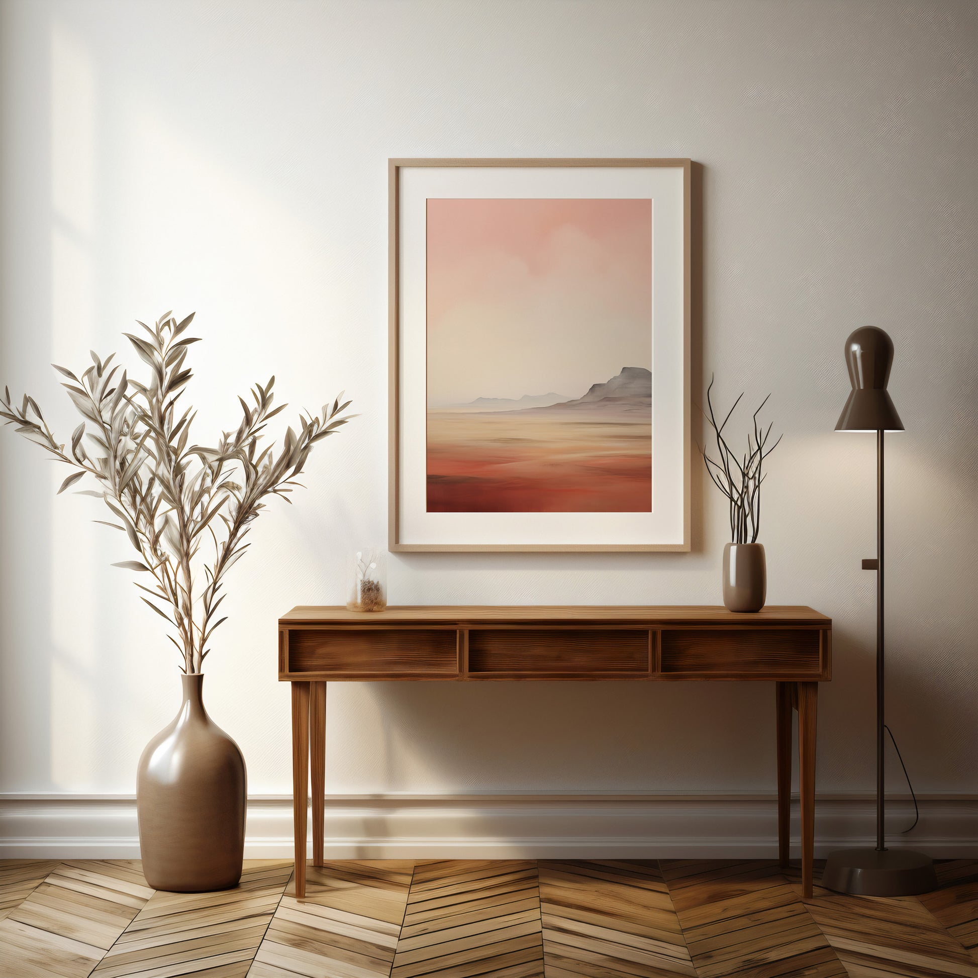 Design Concept No. 37 for Mesa Dawn Modern Poster Art