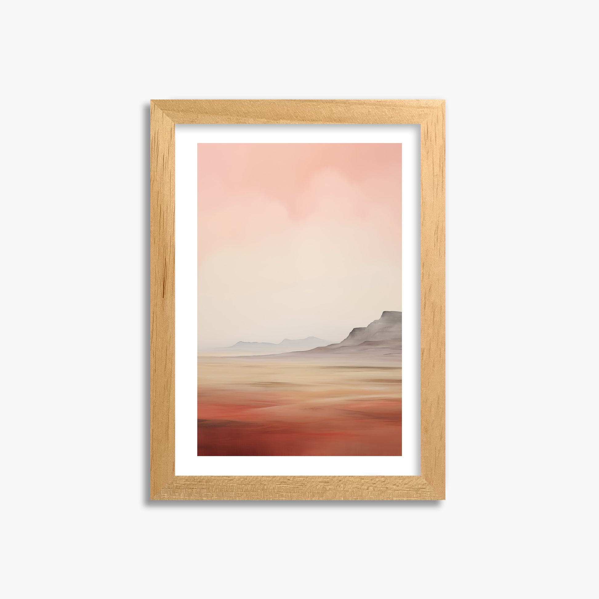 Mesa Dawn, 21x30cm Oak Framed Art Reproduction