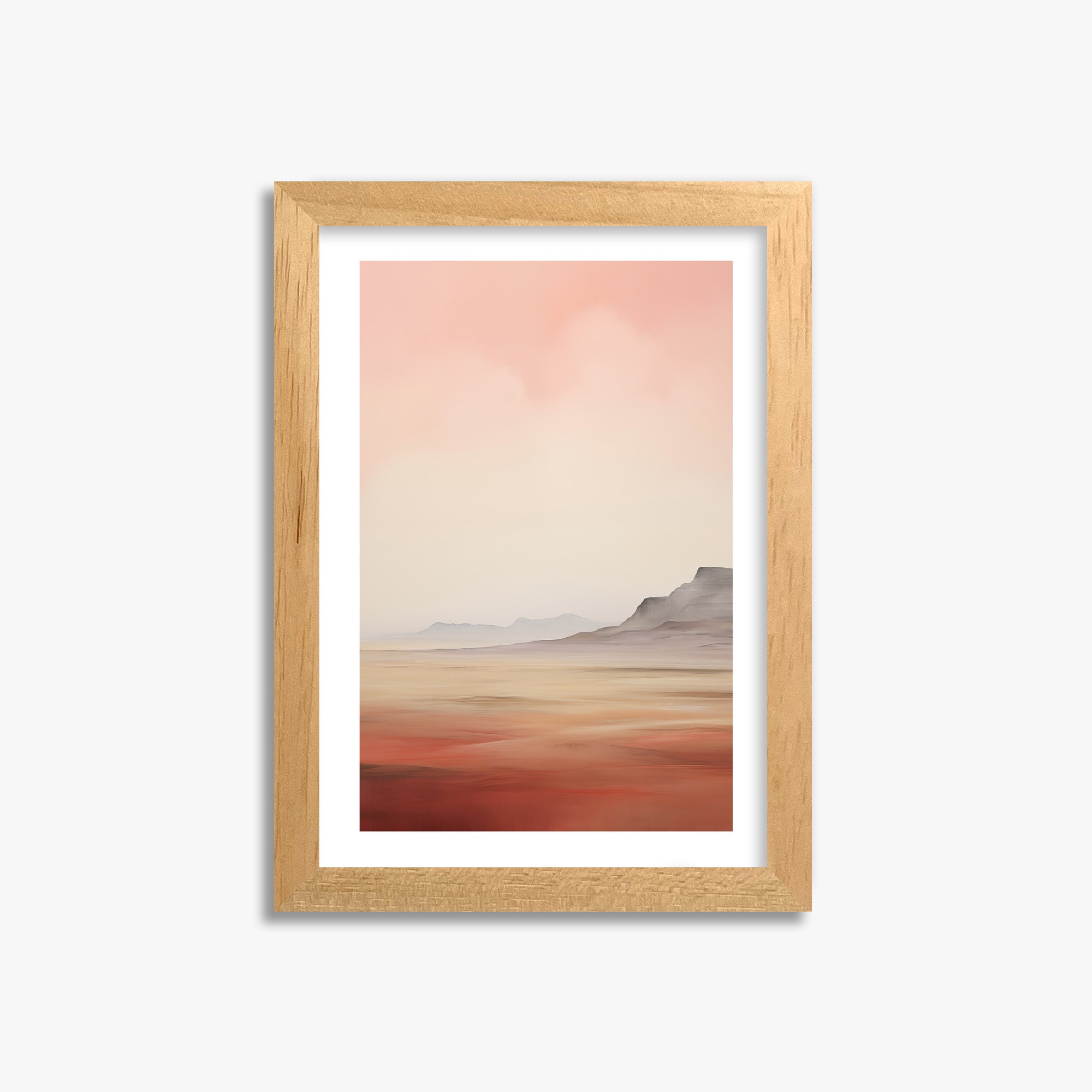 Mesa Dawn, 21x30cm Oak Framed Art Reproduction