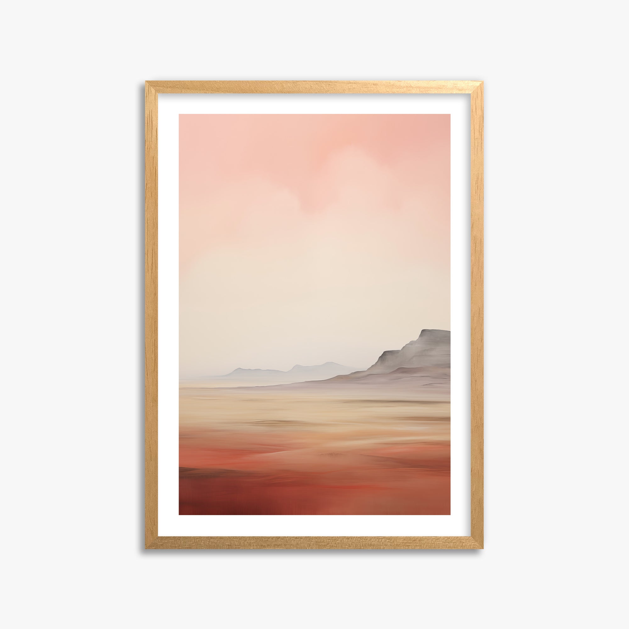 Mesa Dawn, 50x70cm Oak Framed Art Reproduction