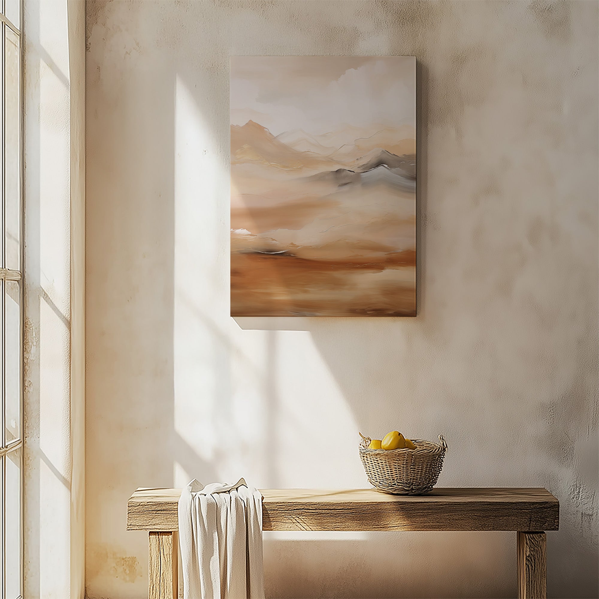Wüste Mirage Berge