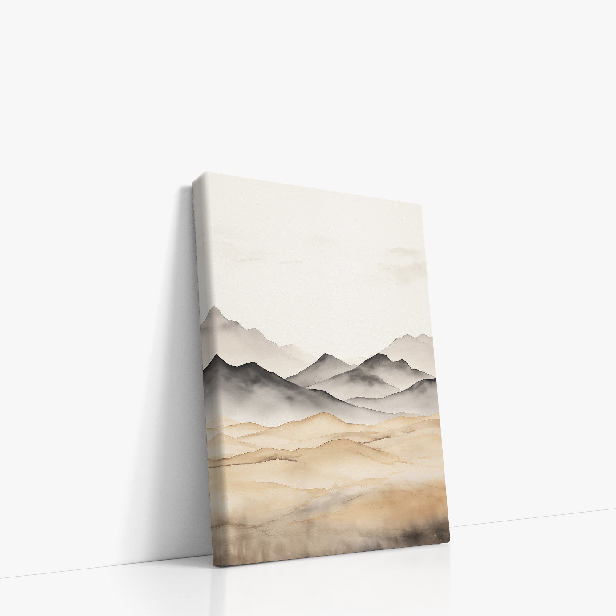 Sérénité des montagnes brumeuses