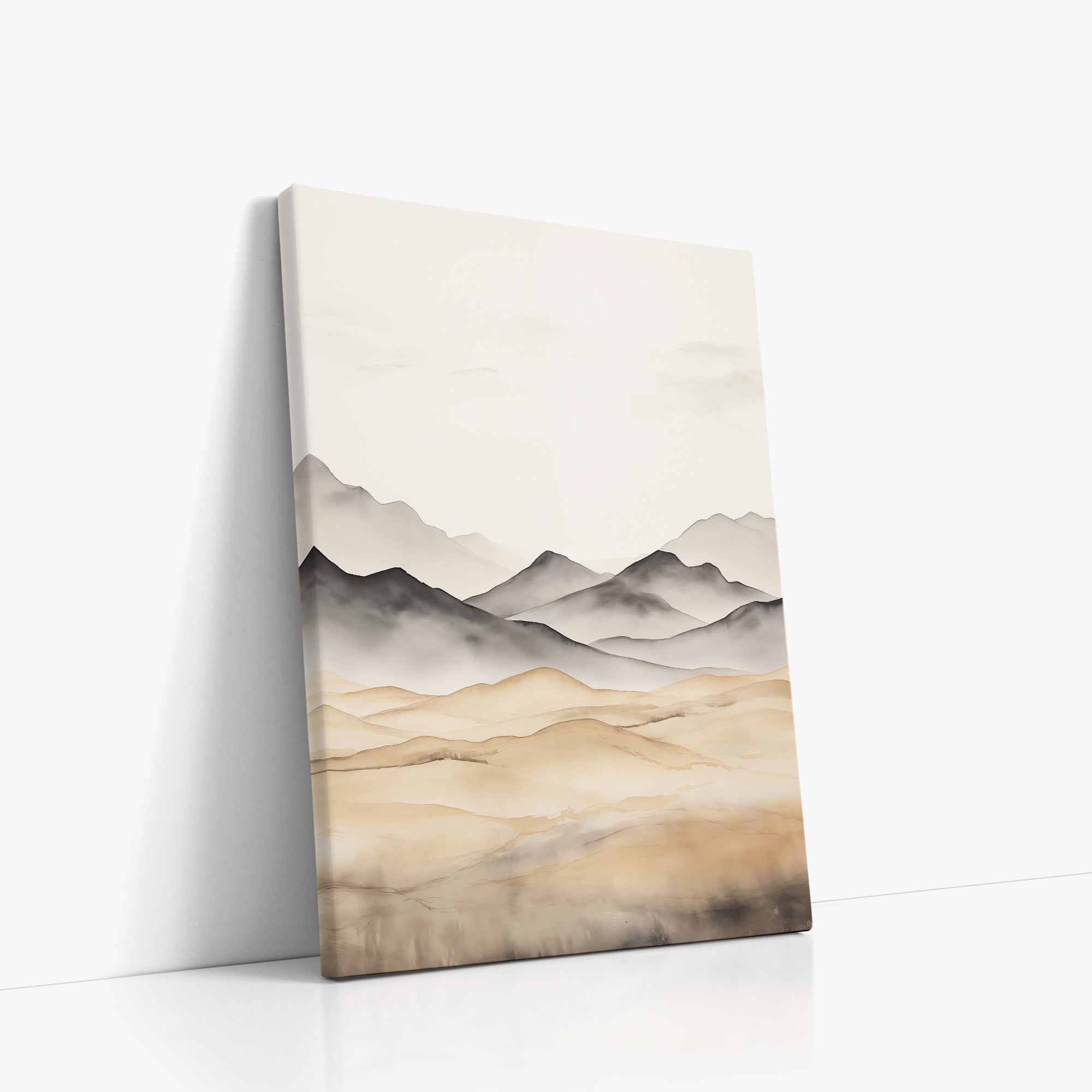 Sérénité des montagnes brumeuses