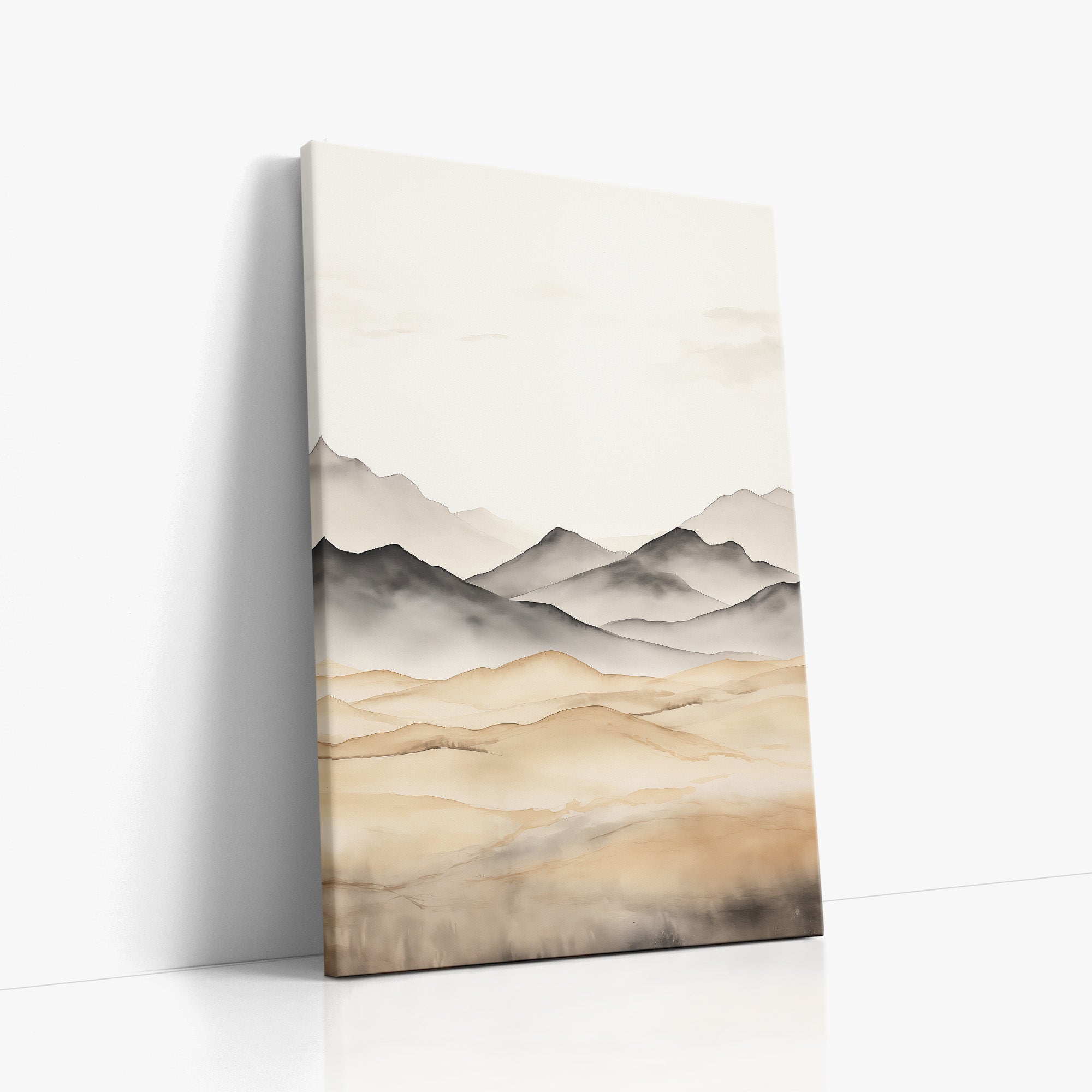 Sérénité des montagnes brumeuses
