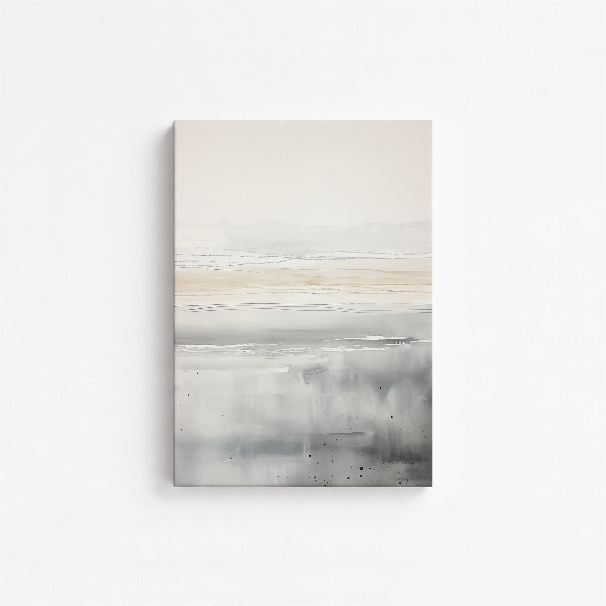 Marshland Horizon, 21x30cm Satin Canvas Poster